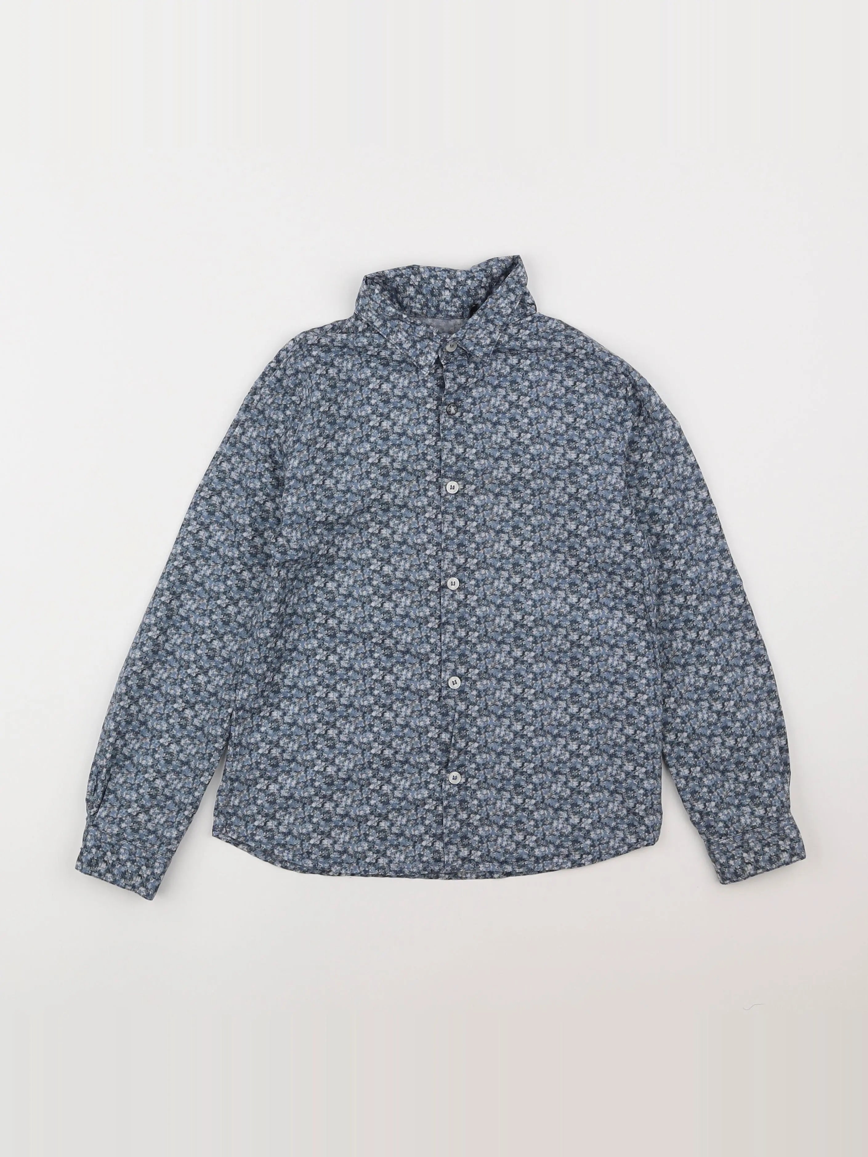 IKKS - chemise bleu - 8 ans