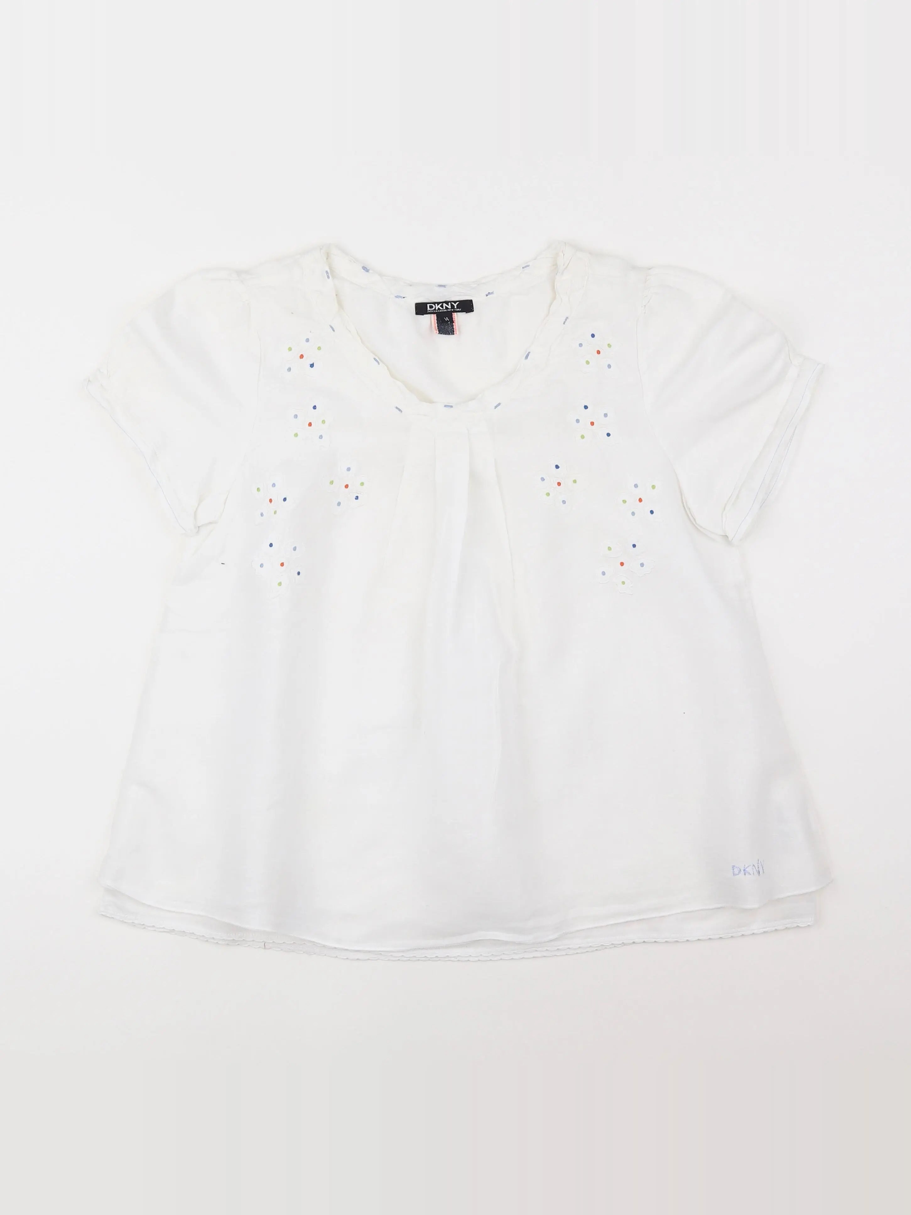 Dkny - blouse blanc - 14 ans