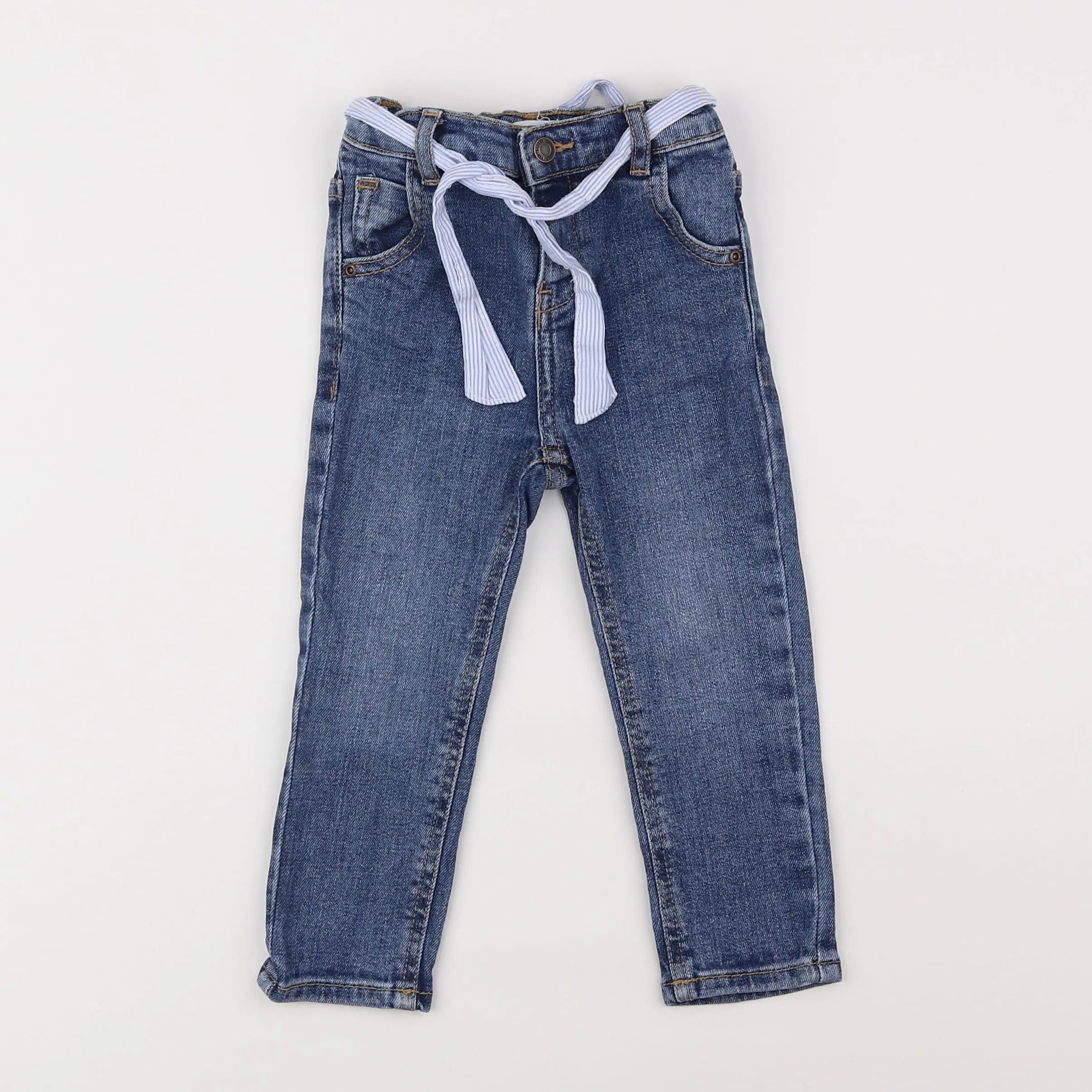 Vertbaudet - jean bleu - 18 mois