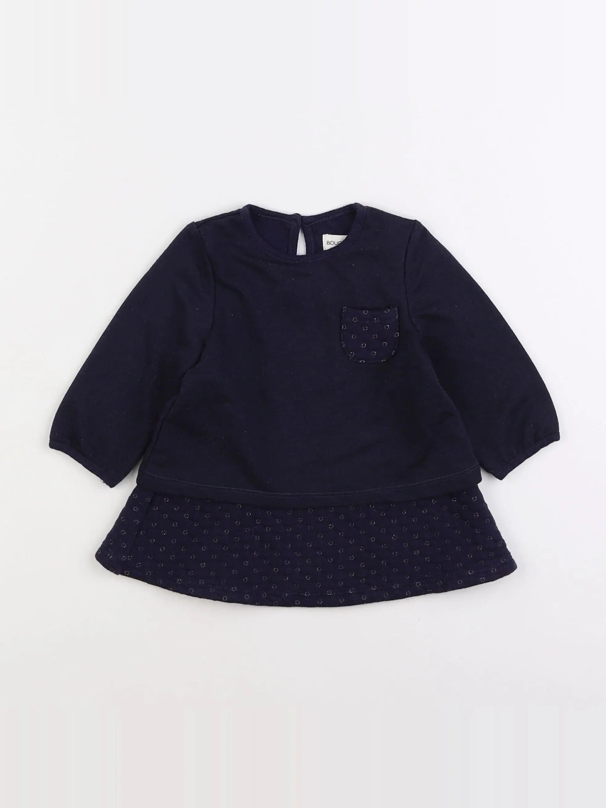 Bouchara - robe bleu - 6 mois