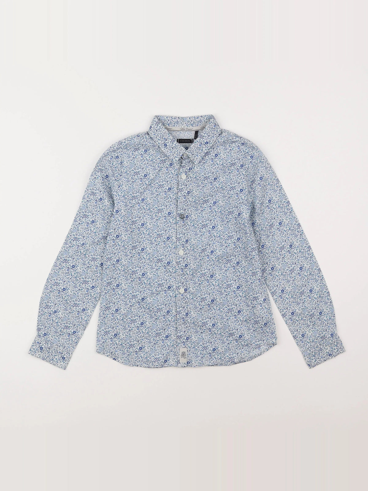 IKKS - chemise blanc, bleu - 8 ans