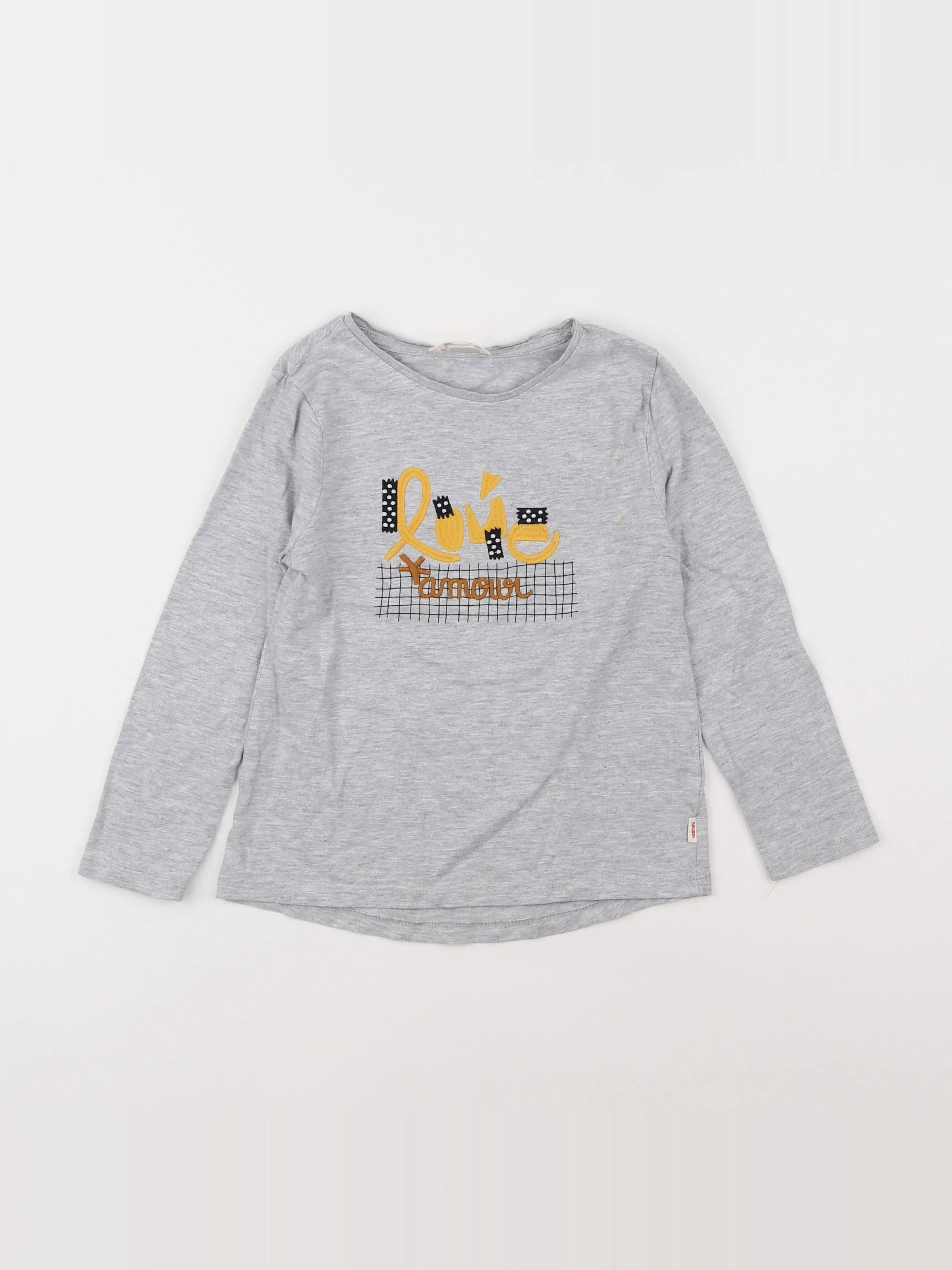 Catimini - tee-shirt gris - 5 ans