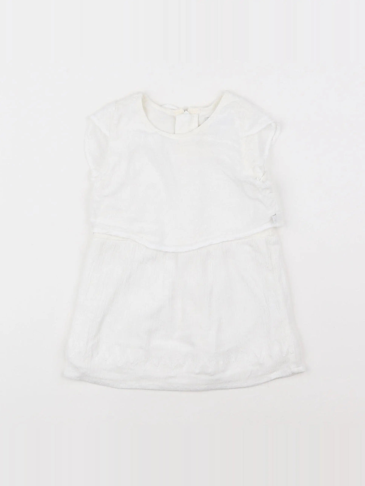 IKKS - robe blanc - 12 mois