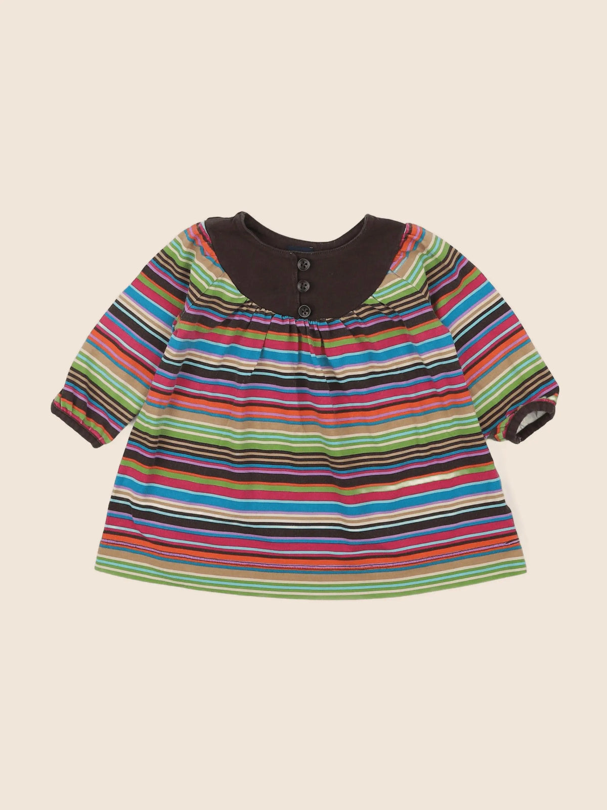 GAP - robe multicolore - 3/6 mois