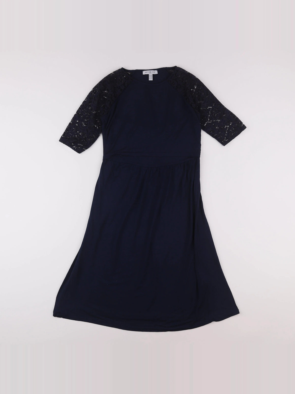 Envie de fraise - robe grossesse bleu - 36 à 38
