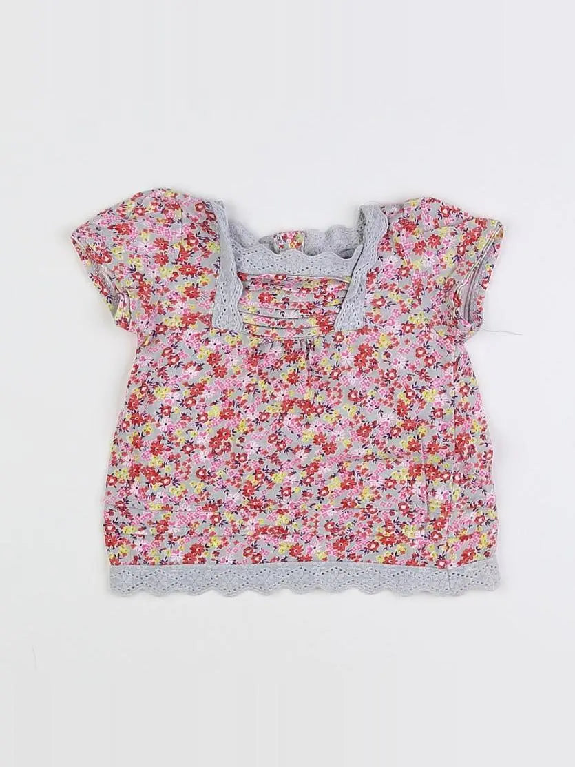 Zara - tee-shirt multicolore - 3/6 mois