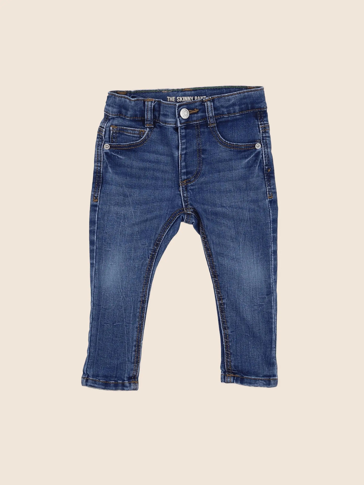 Zara - jean bleu - 9/12 mois