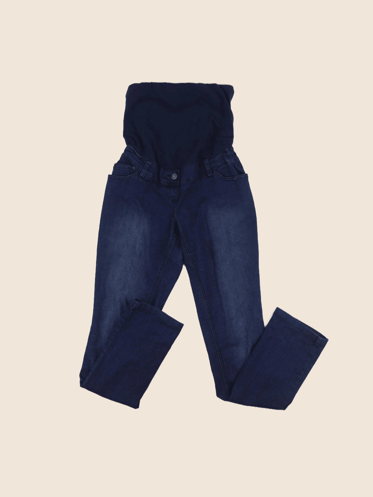 Vertbaudet - jean grossesse bleu - 38