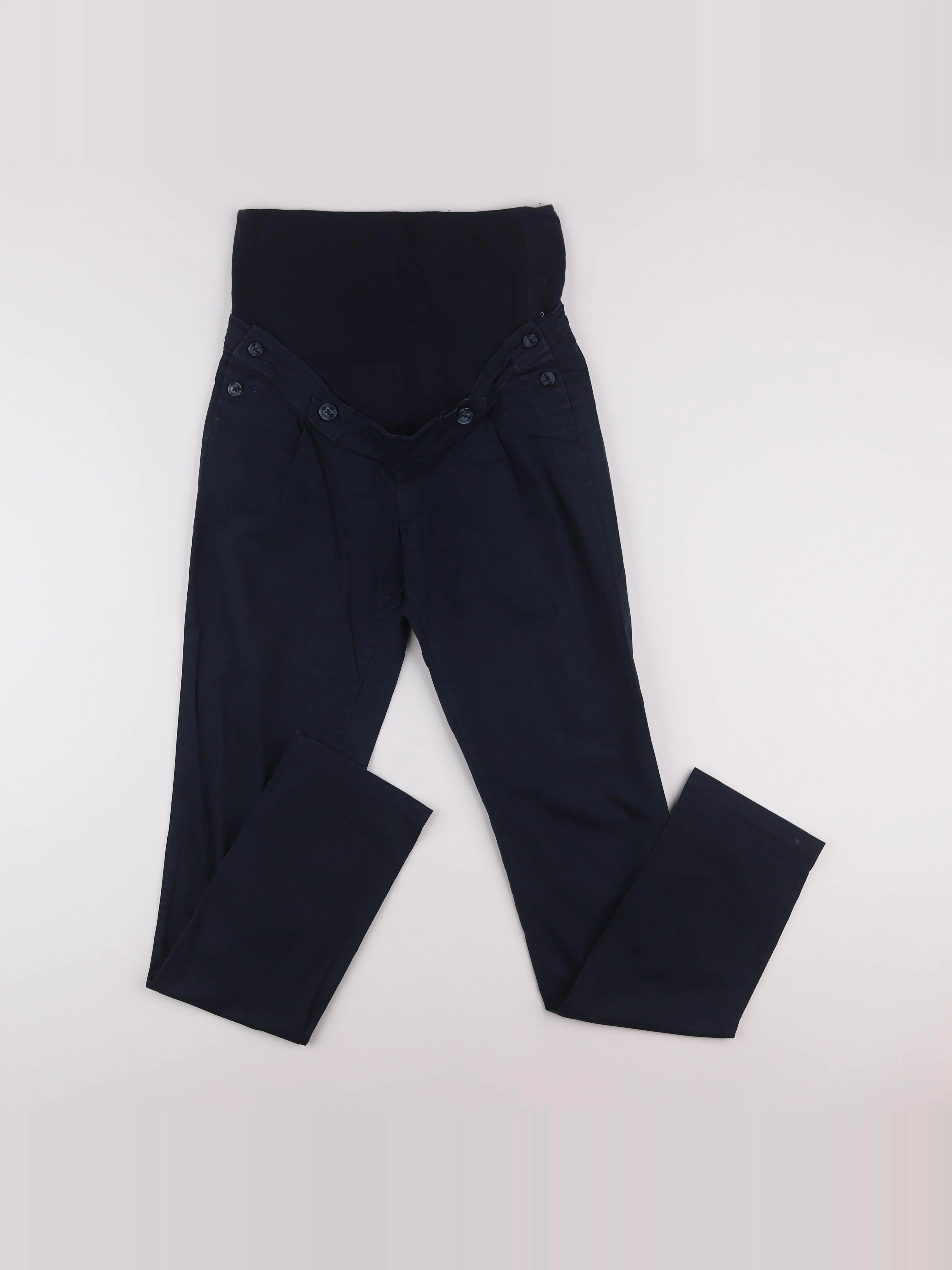 Vertbaudet - pantalon grossesse bleu - 36