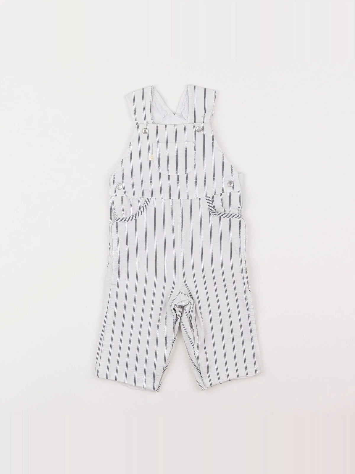 Jacadi - salopette bleu - 6 mois