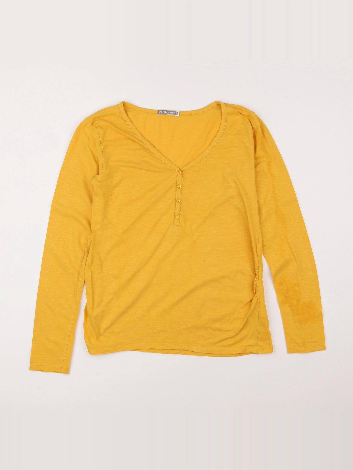 Vertbaudet - tee-shirt grossesse jaune - 34 à 36