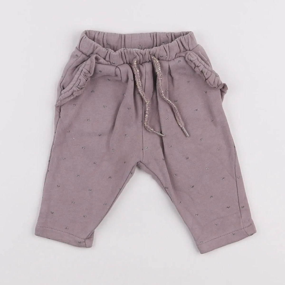 Vertbaudet - pantalon violet - 3 mois