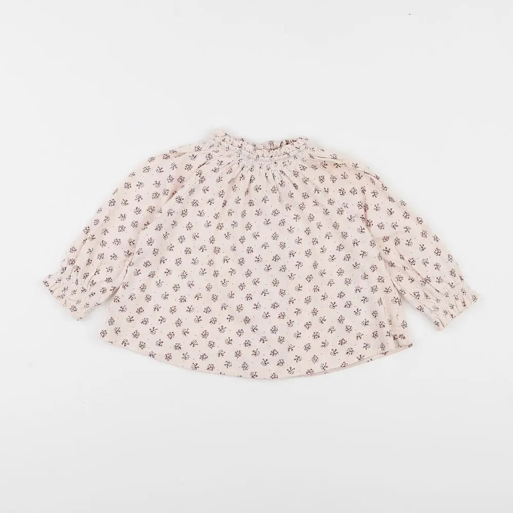 Vertbaudet - blouse blanc - 9 mois
