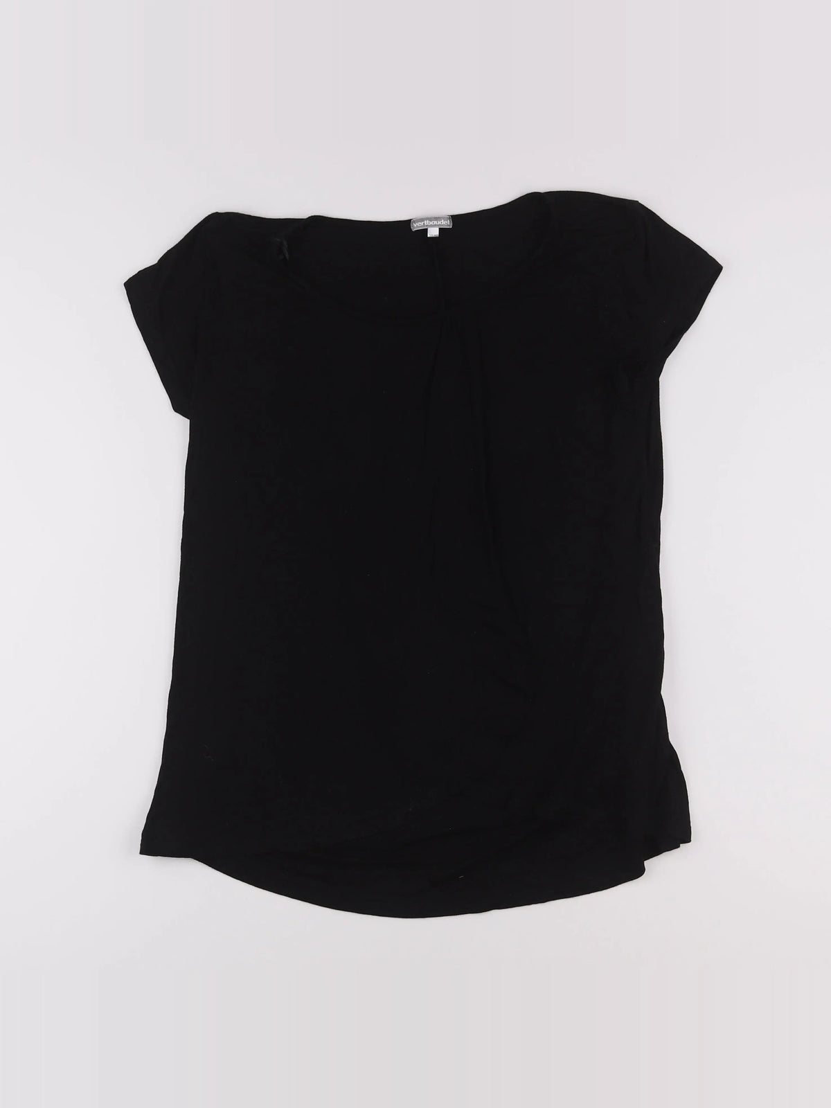 Vertbaudet - tee-shirt grossesse noir - 38 à 40