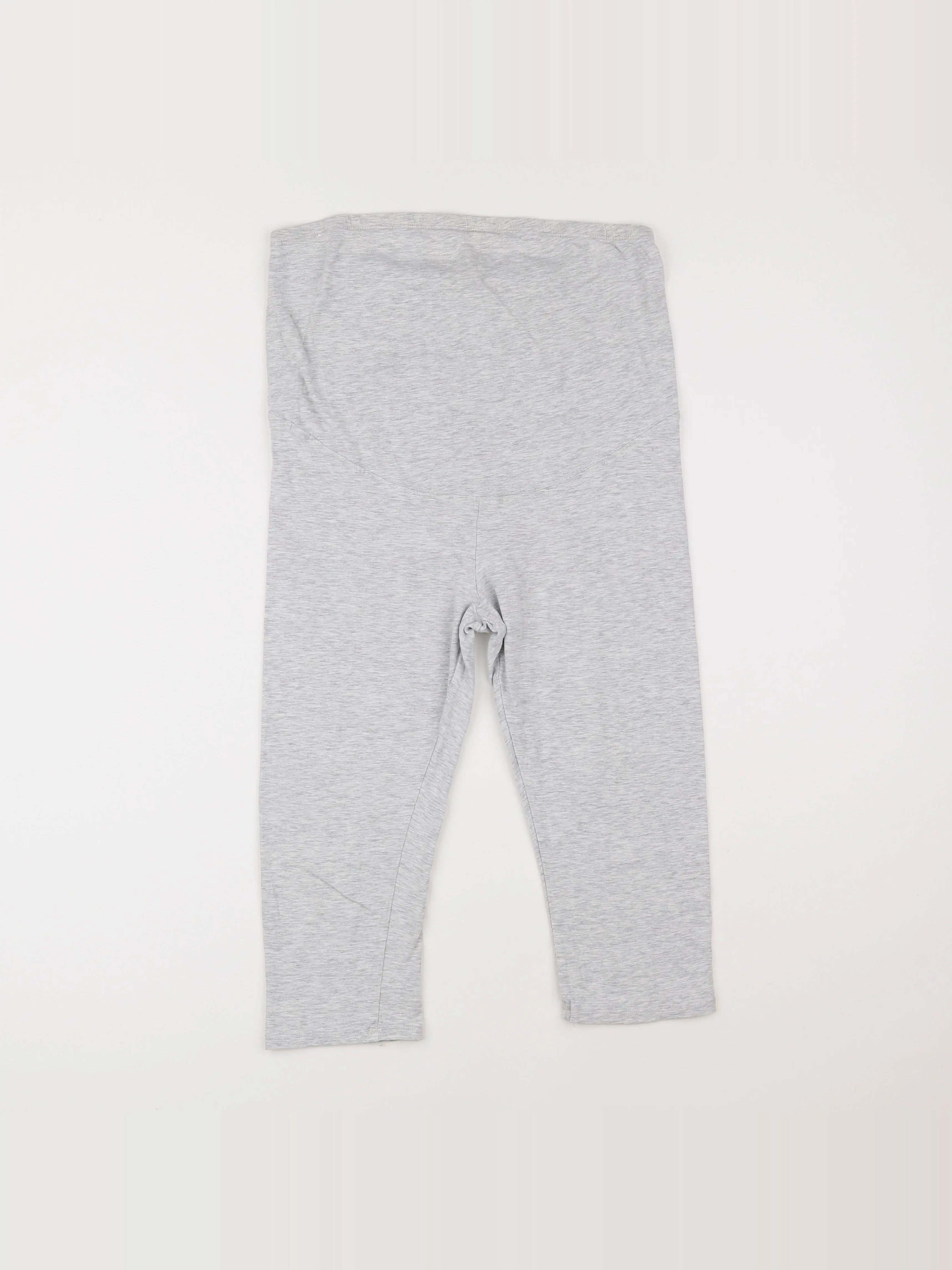 H&M - legging grossesse gris - 38 à 40