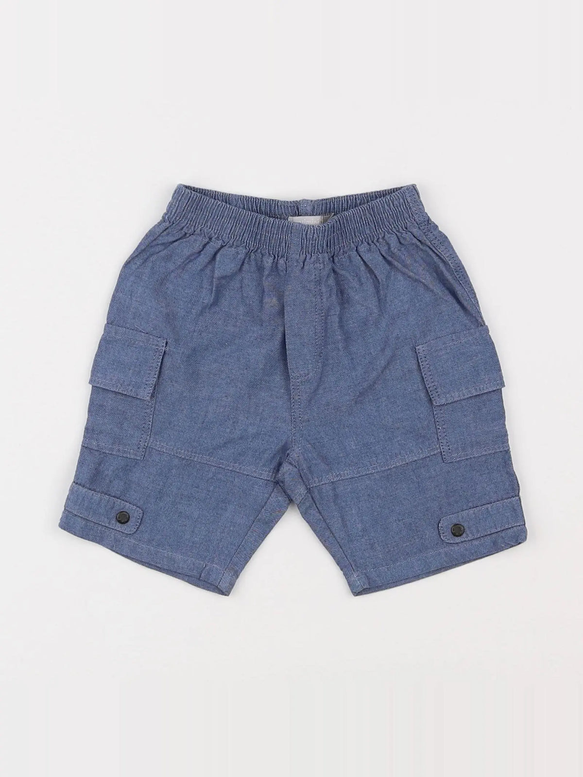 Catimini - short bleu - 6 mois