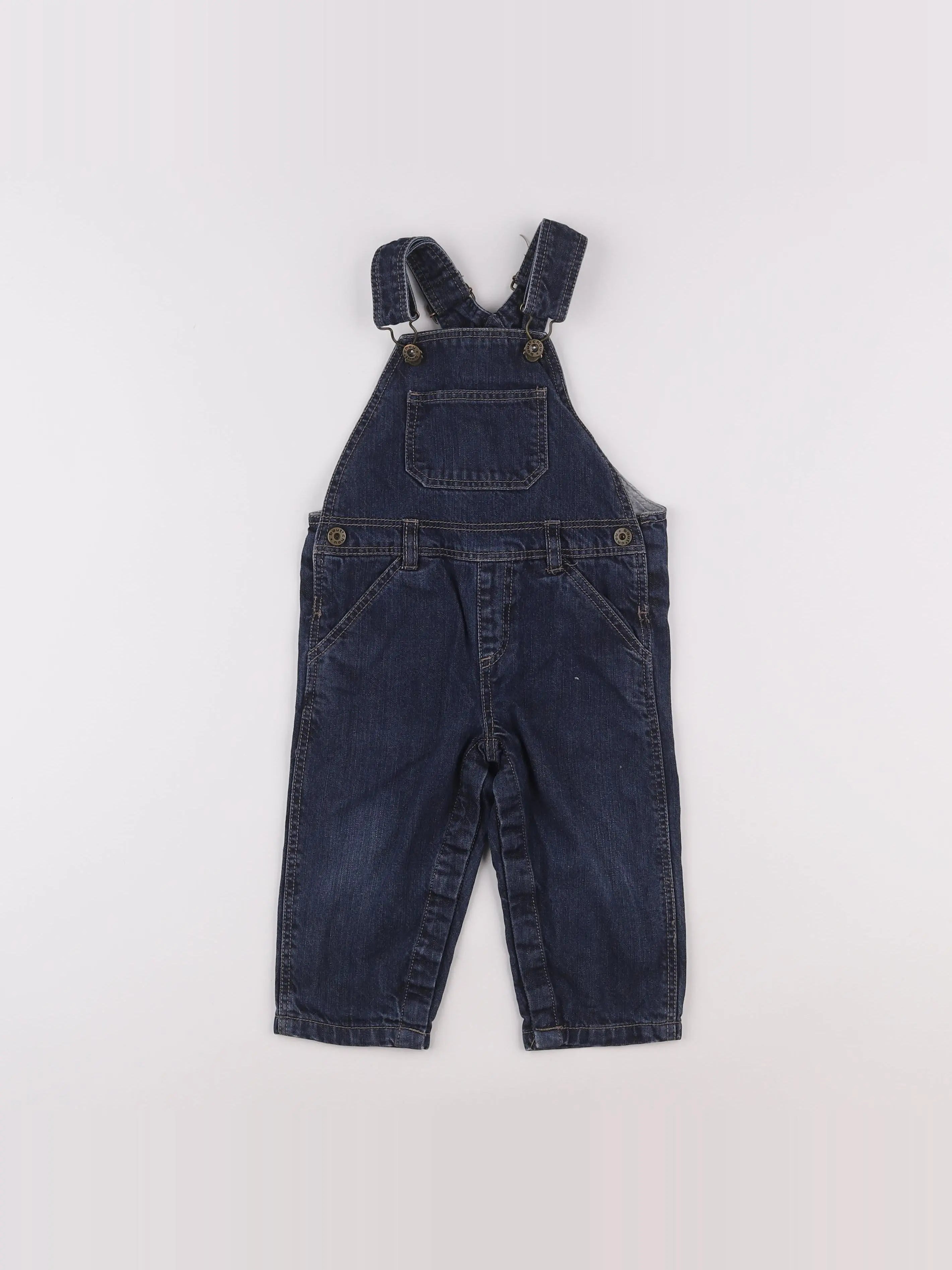 Boutchou - salopette bleu - 12 mois