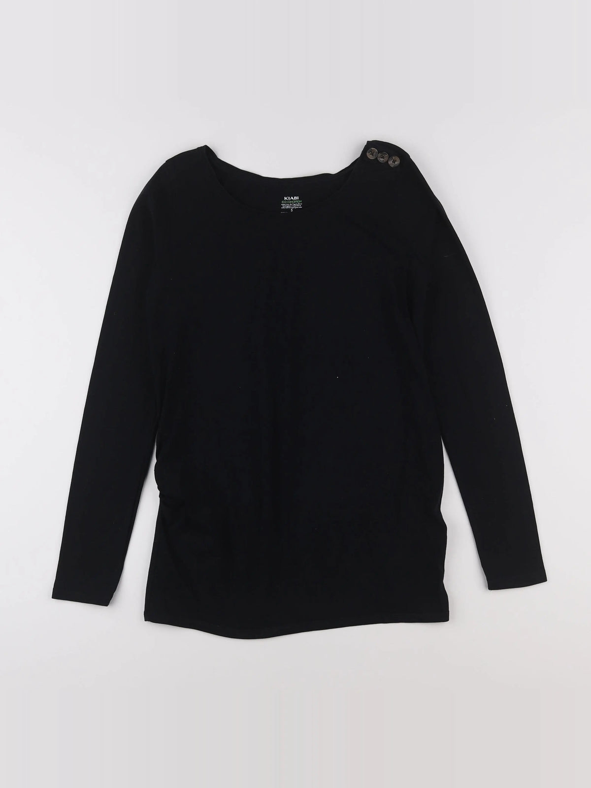 Kiabi - tee-shirt grossesse noir - 36