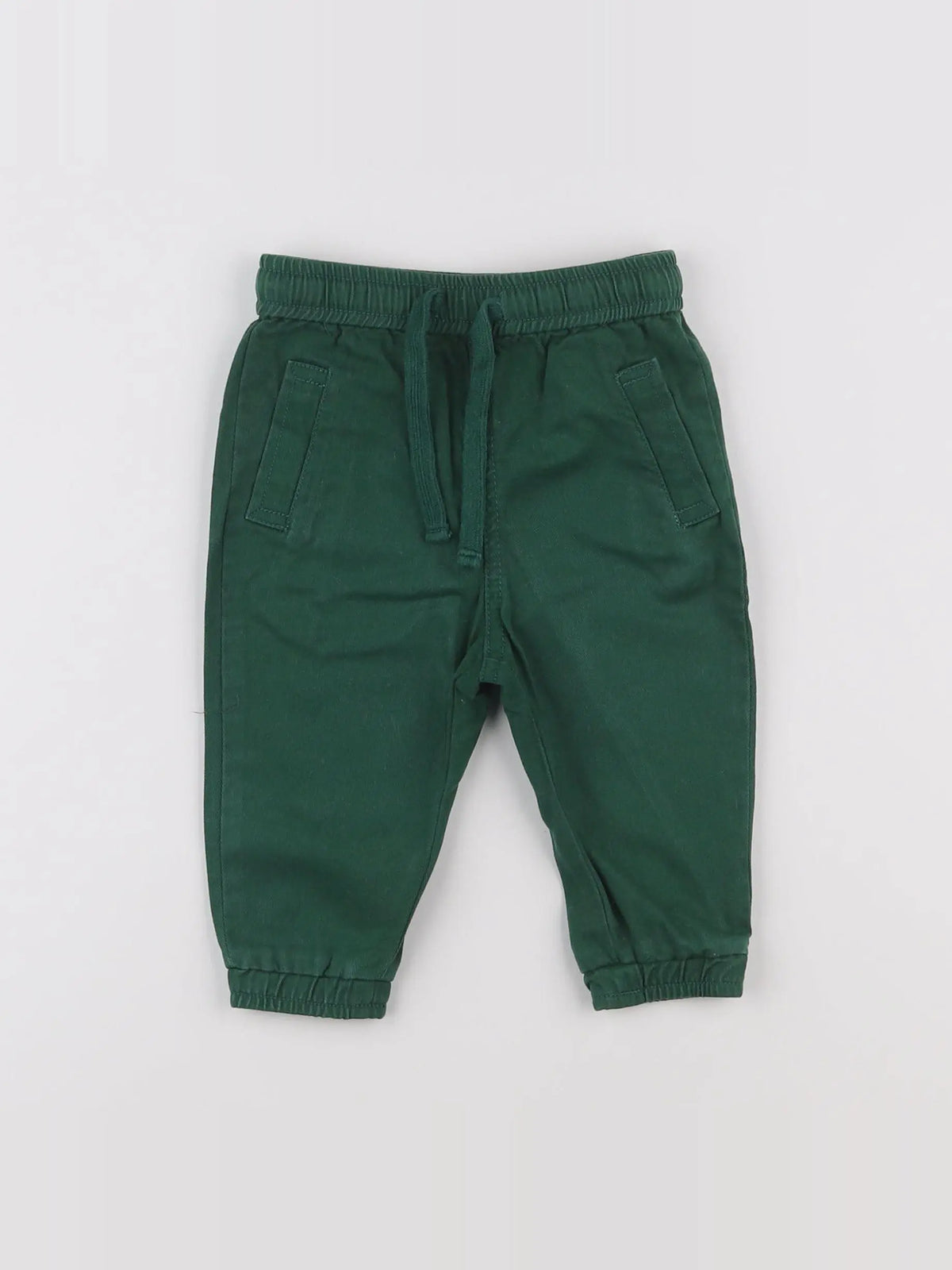 Boutchou - pantalon vert - 6 mois