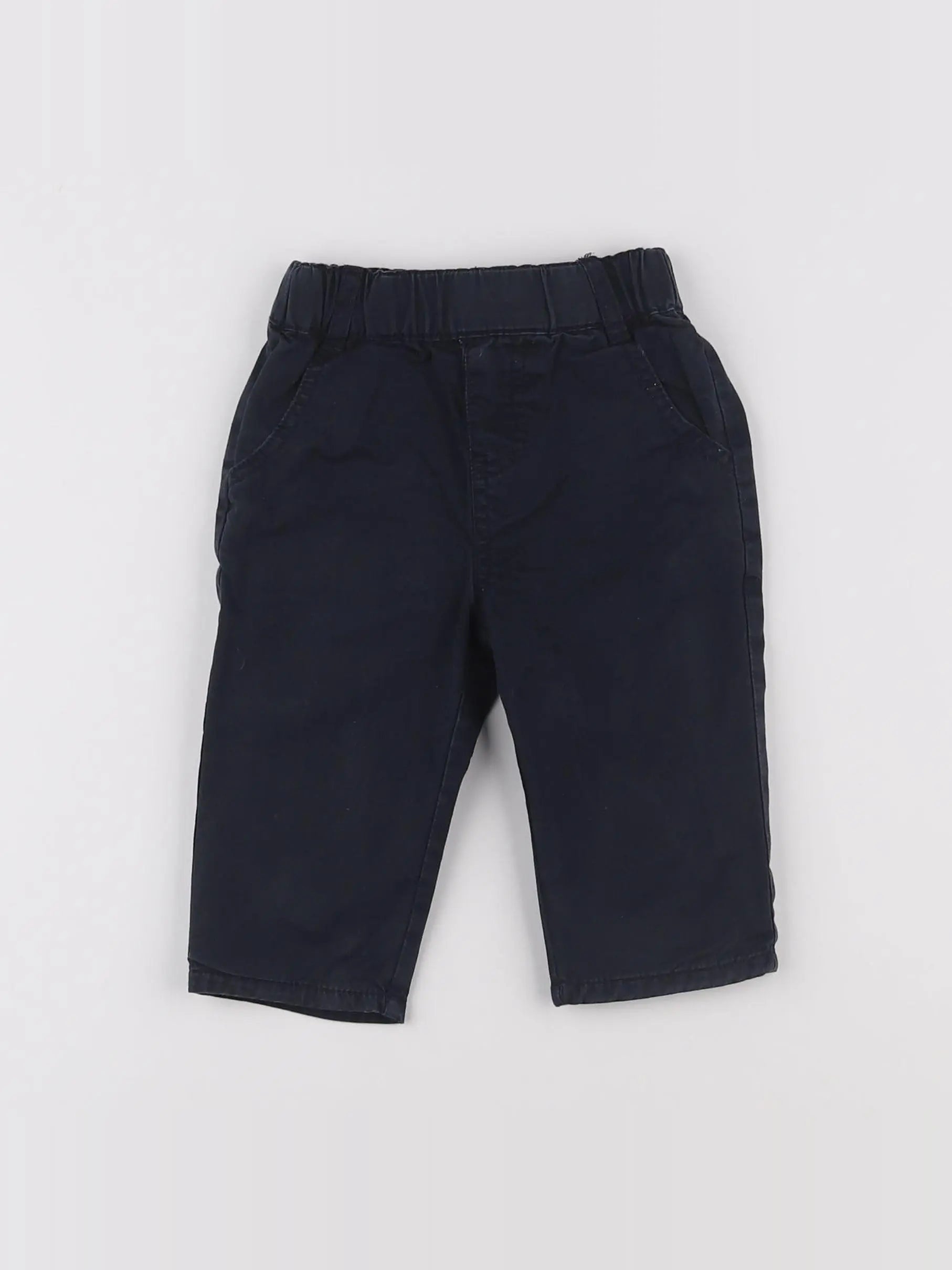Boutchou - pantalon bleu - 6 mois