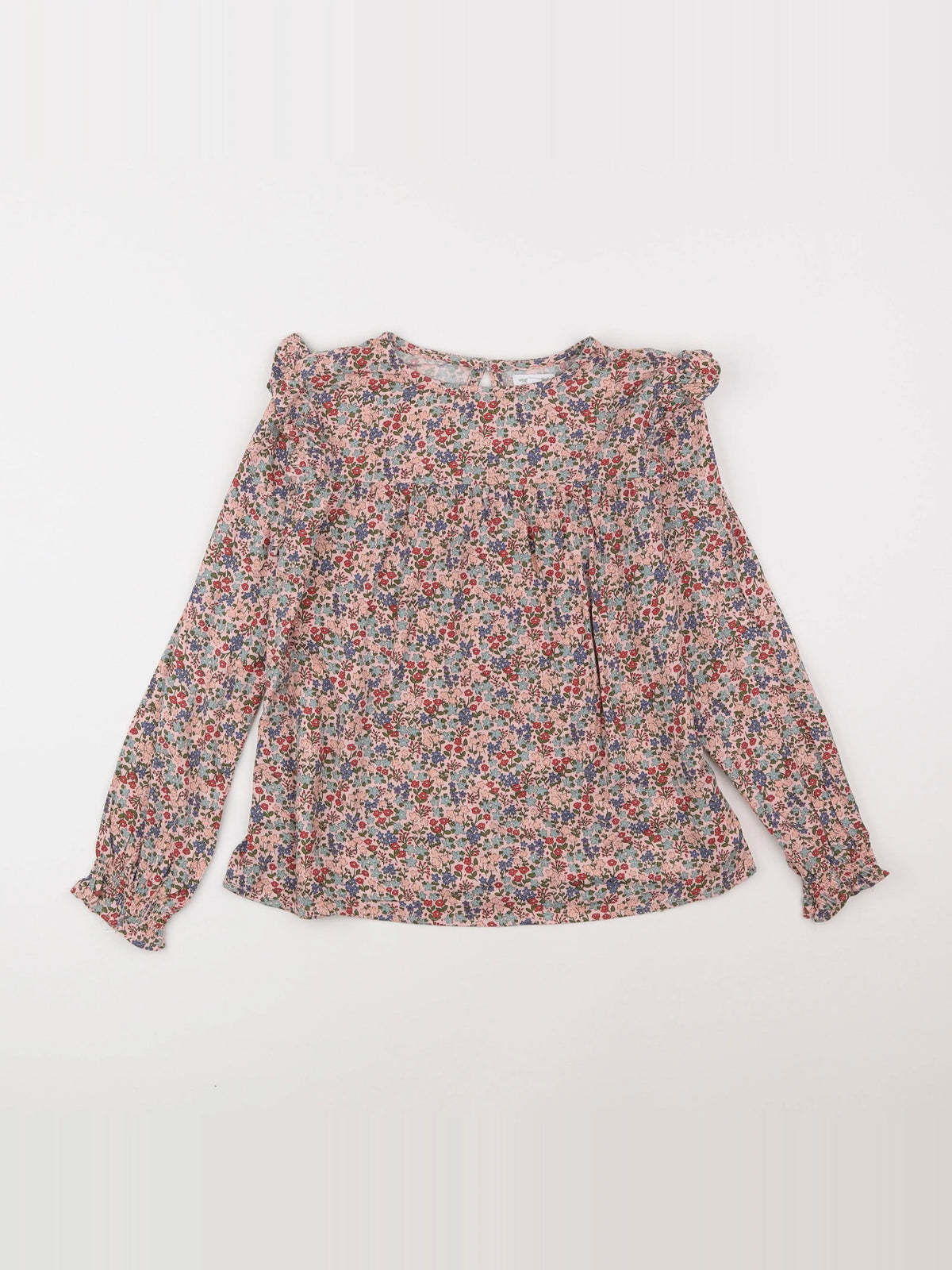 Vertbaudet - blouse multicolore - 9 ans