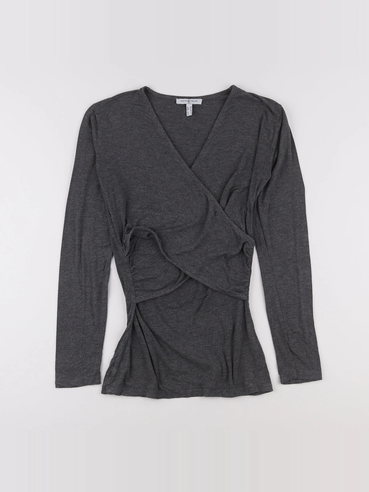 Envie de fraise - tee-shirt allaitement, grossesse gris - 34