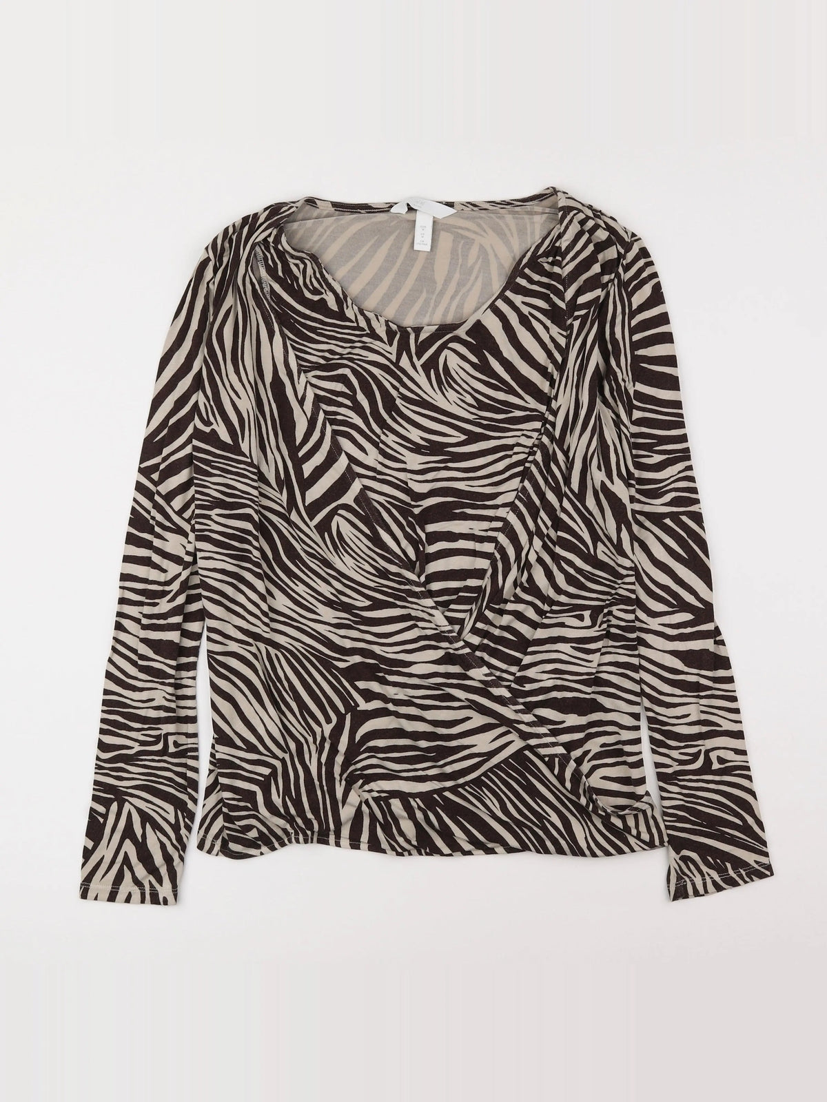 H&M - tee-shirt grossesse, allaitement beige - 40 à 42