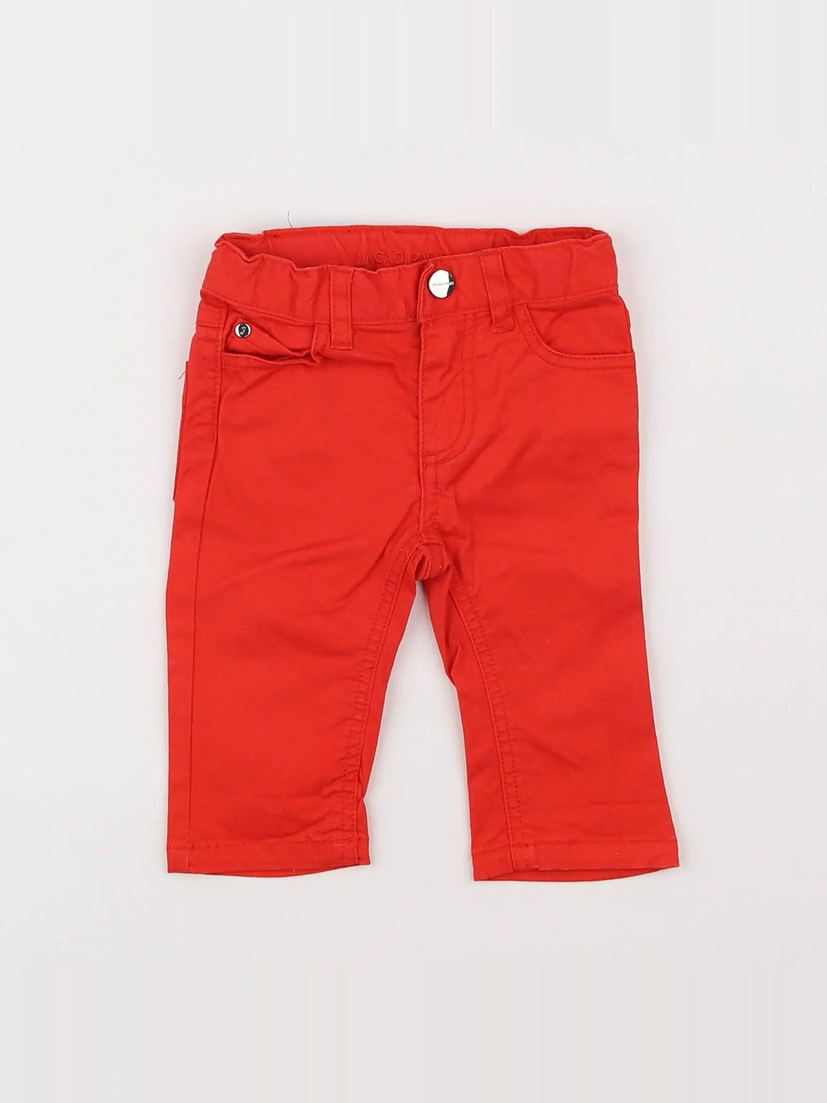 Jacadi - pantalon rouge - 6 mois