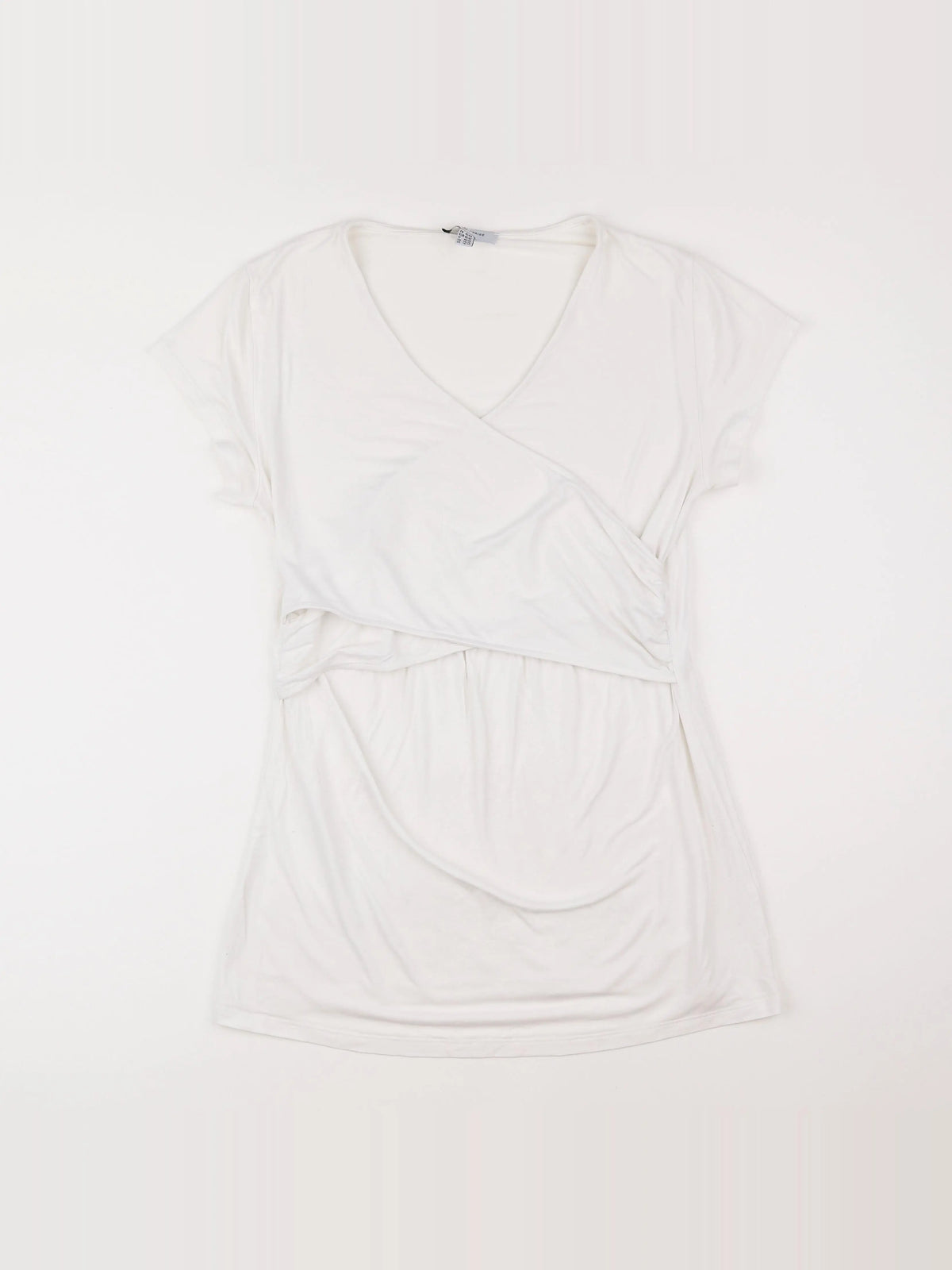 Envie de fraise - tee-shirt grossesse, allaitement blanc - 42 à 44