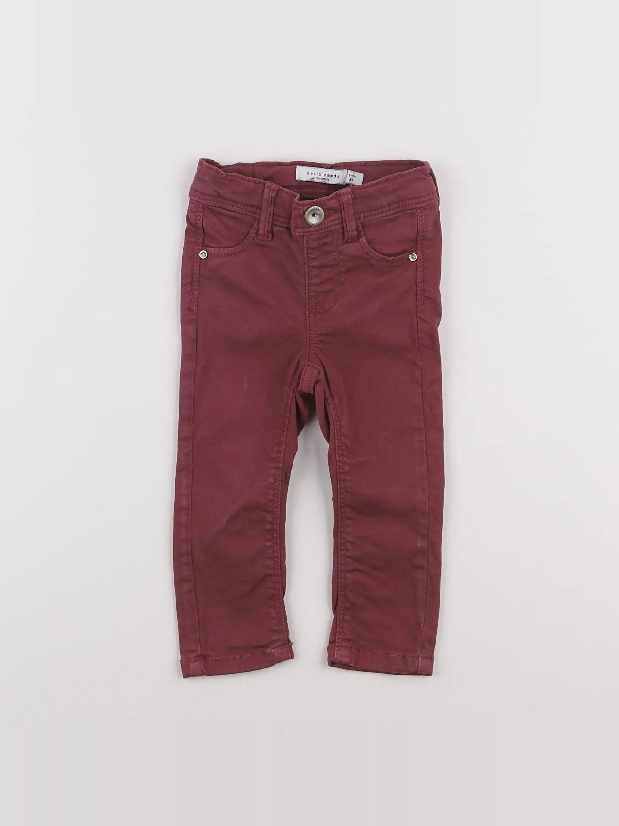 Name it - jean rouge - 9/12 mois