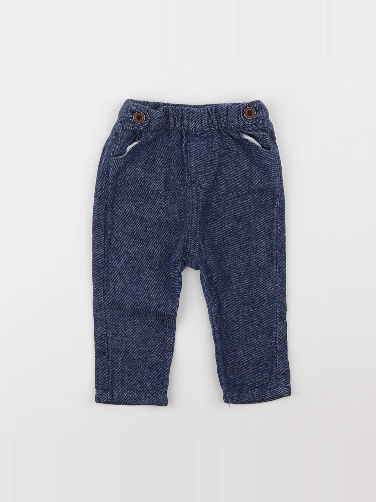 Tape à l'oeil - pantalon bleu - 6 mois
