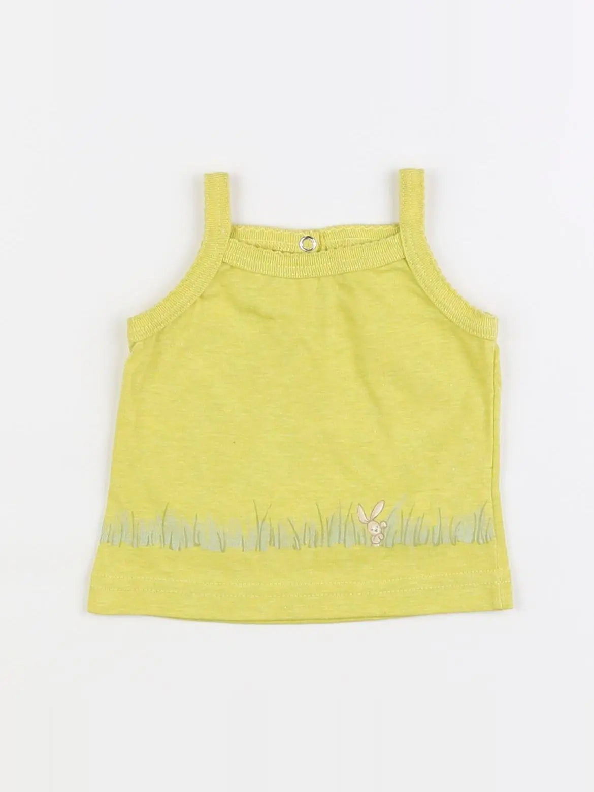 Petit Bateau - débardeur jaune - 3 mois