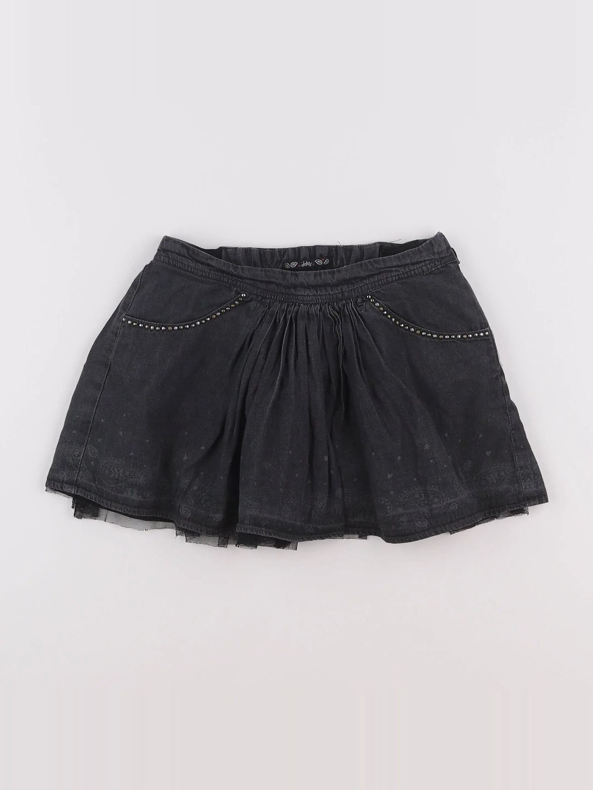 IKKS - jupe gris - 6 ans