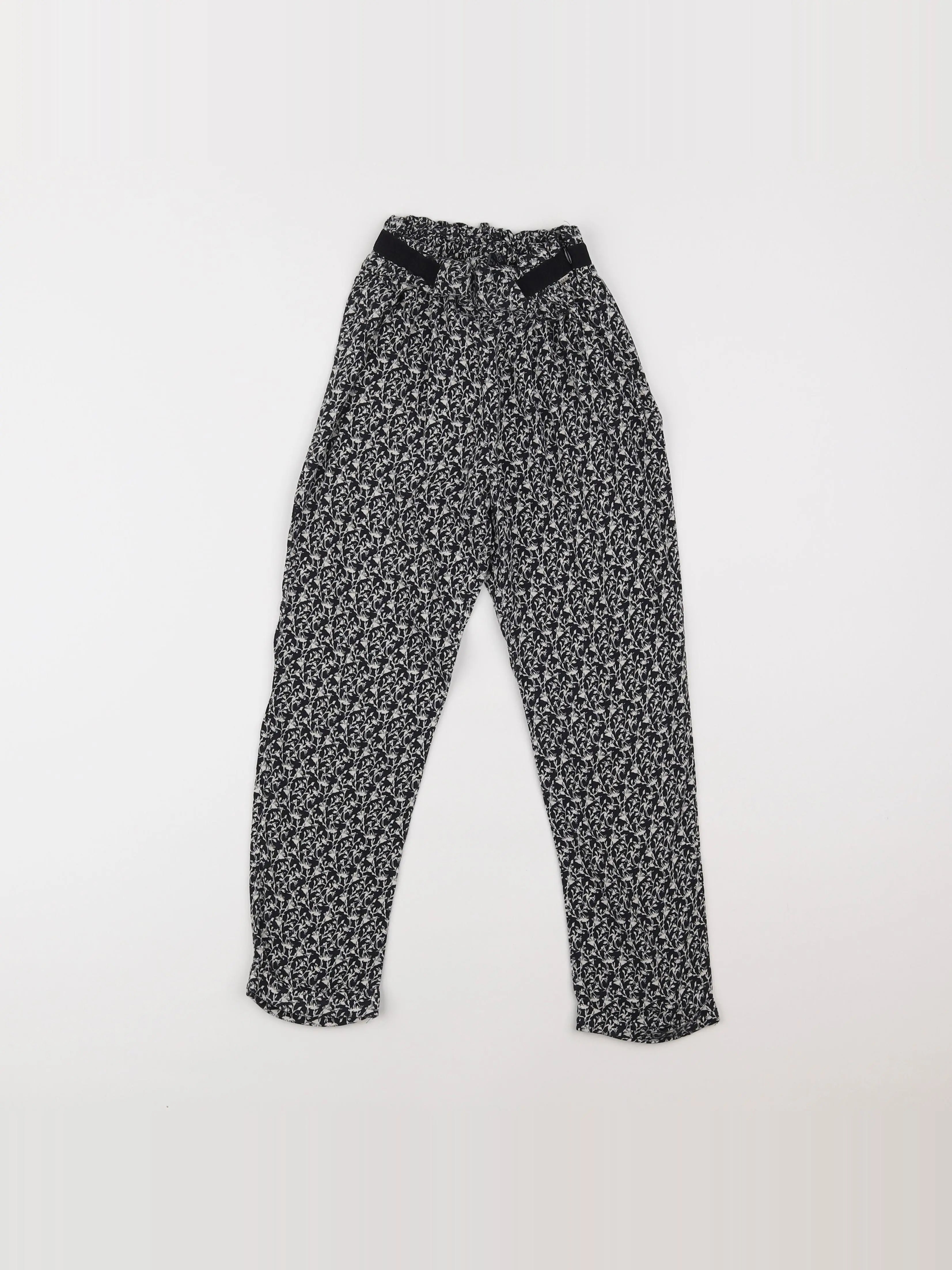 IKKS - pantalon noir - 8 ans