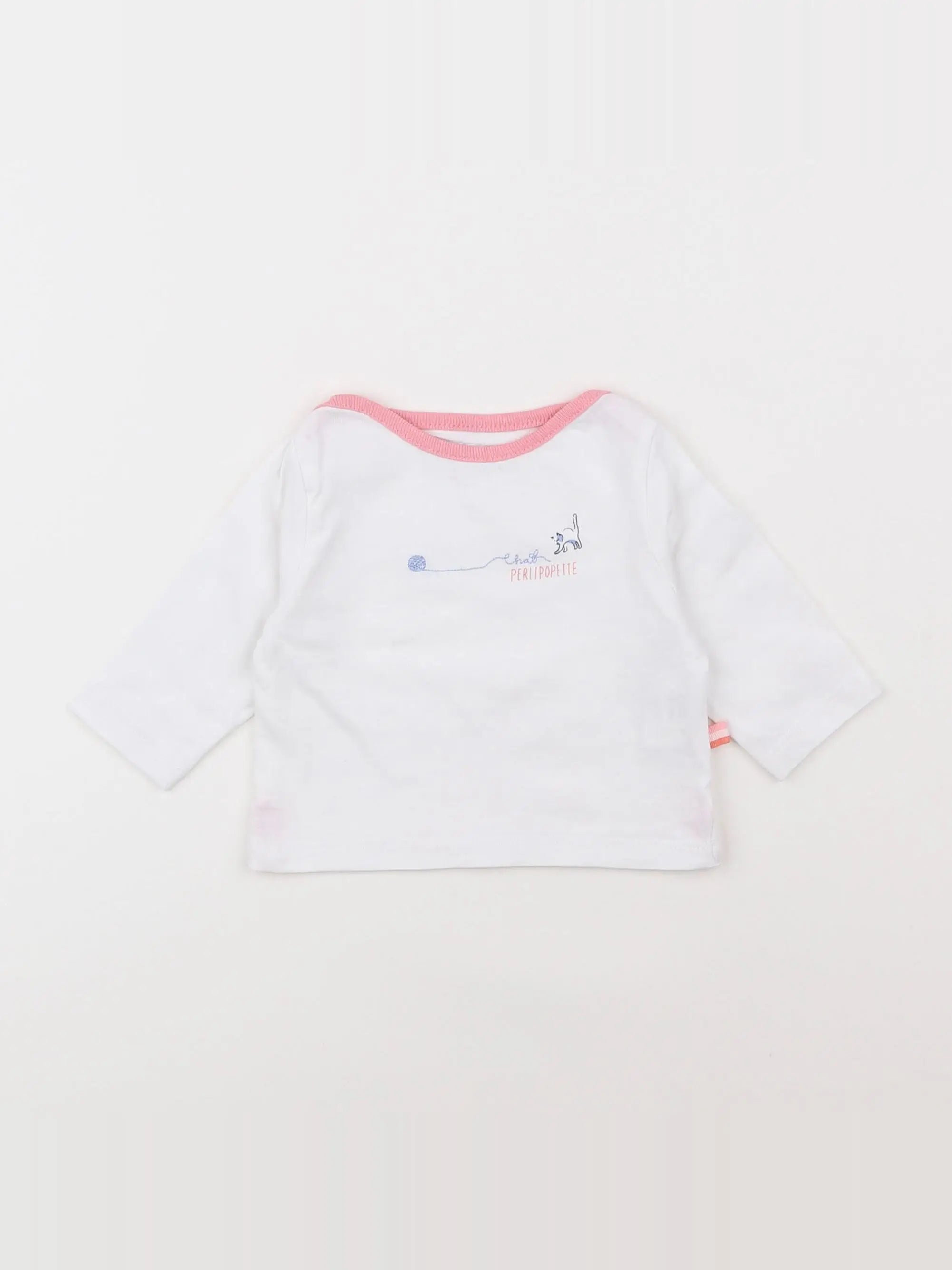 Cadet Rousselle - tee-shirt blanc - 3 mois