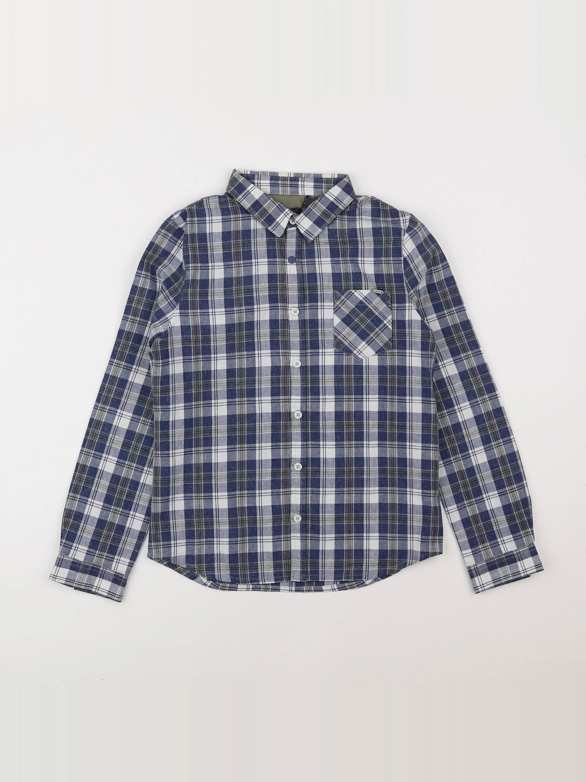 IKKS - chemise bleu - 10 ans