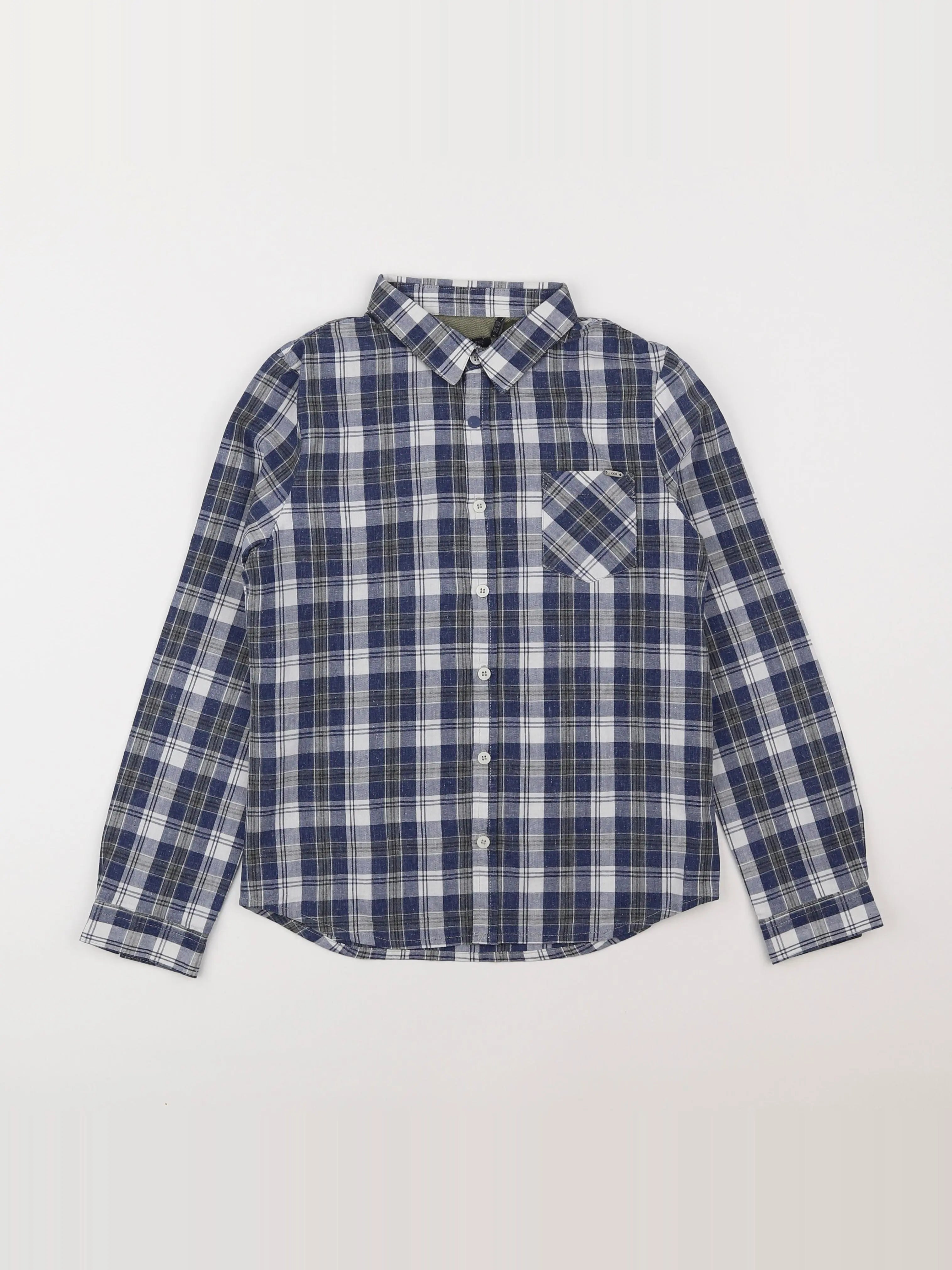 IKKS - chemise bleu - 10 ans