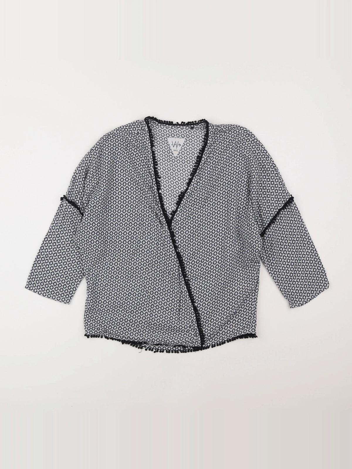 IKKS - gilet gris - 12 ans