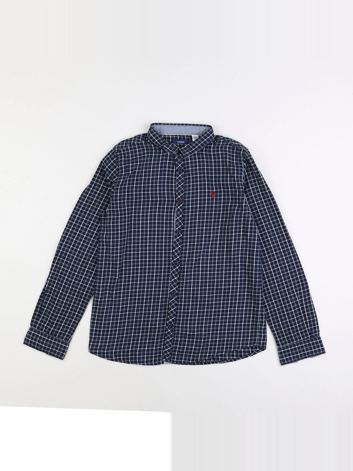 Okaidi - chemise bleu - 12 ans