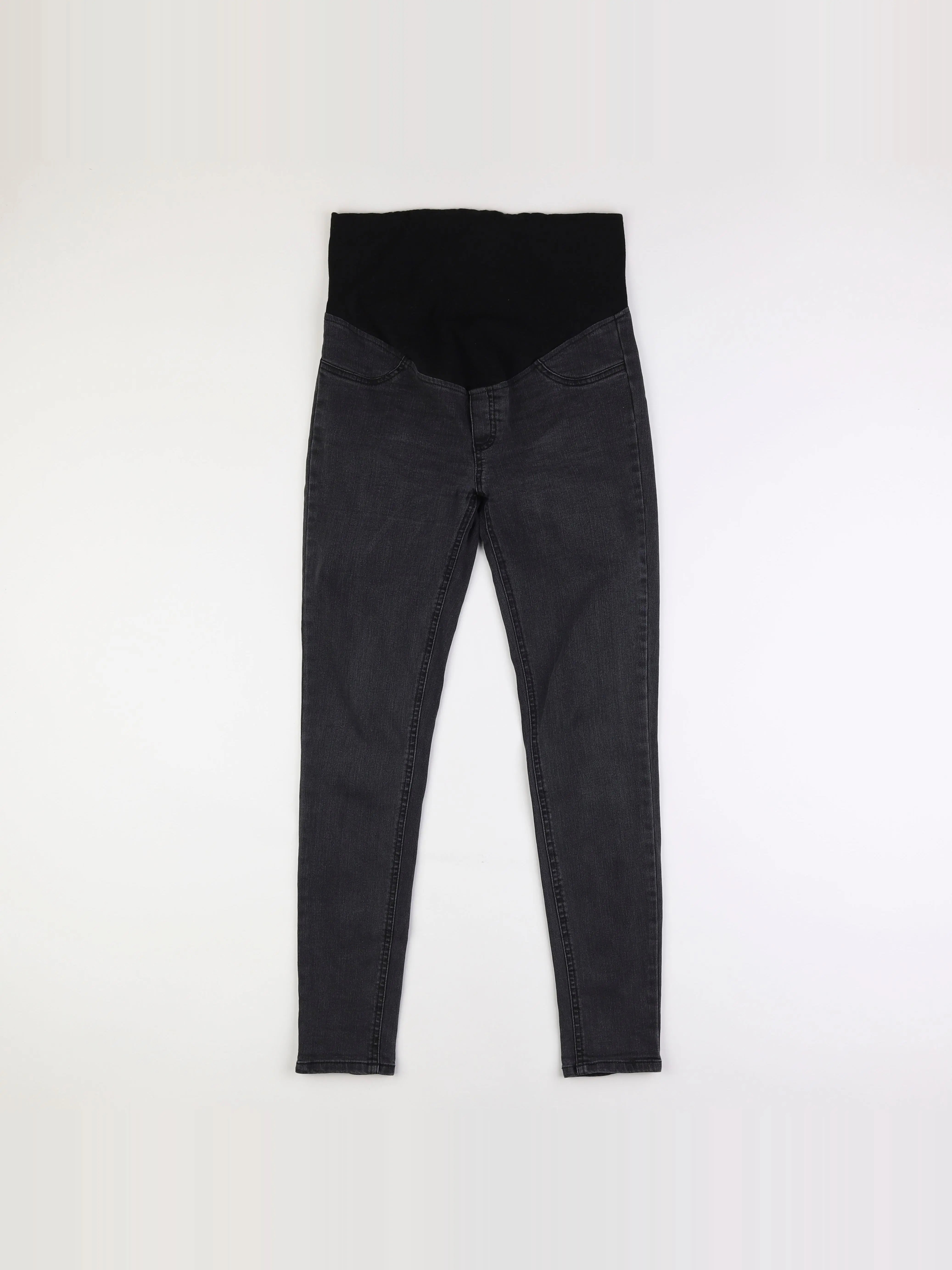 Vertbaudet - jean grossesse gris - 38