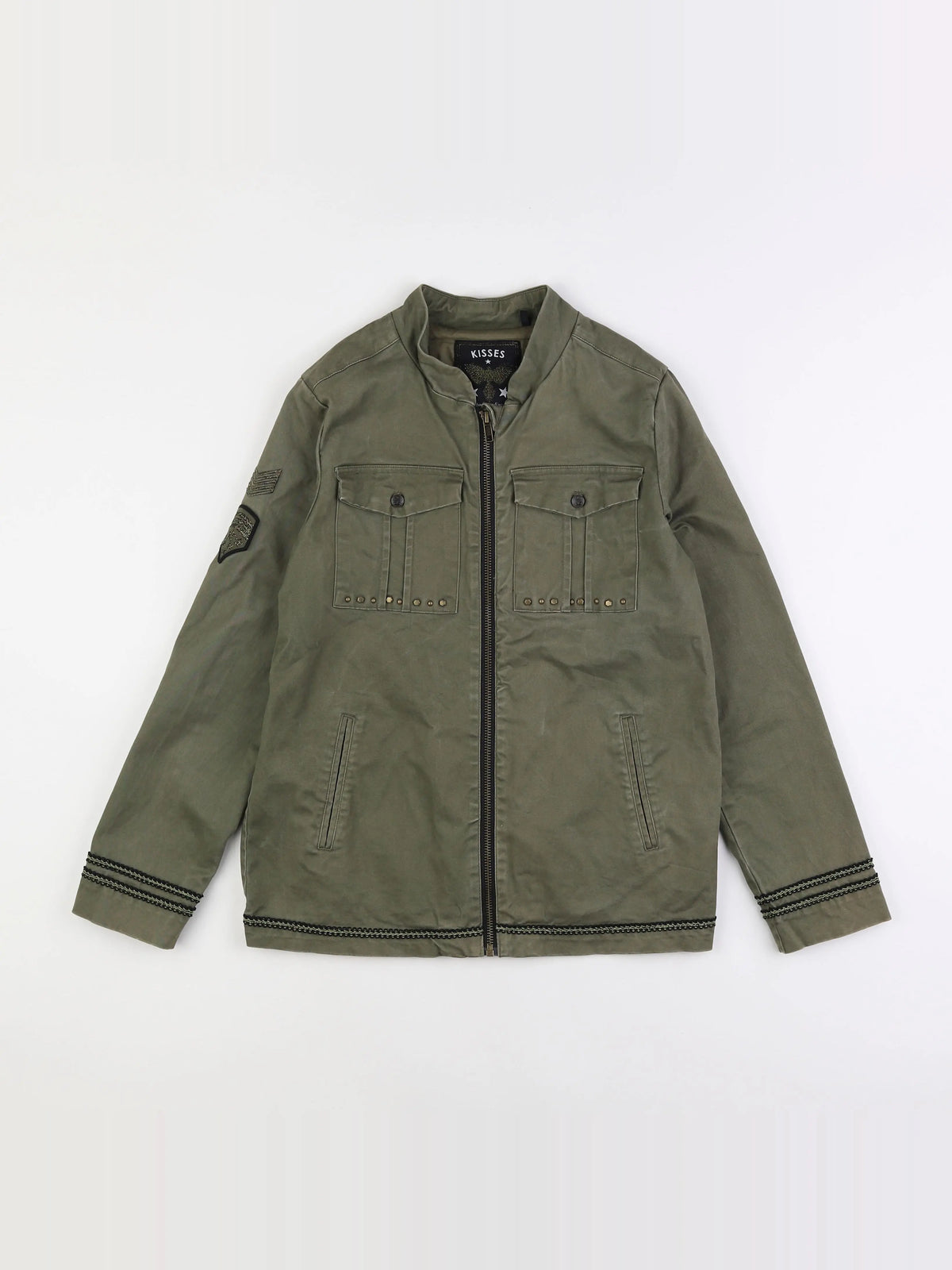 IKKS - veste vert - 12 ans