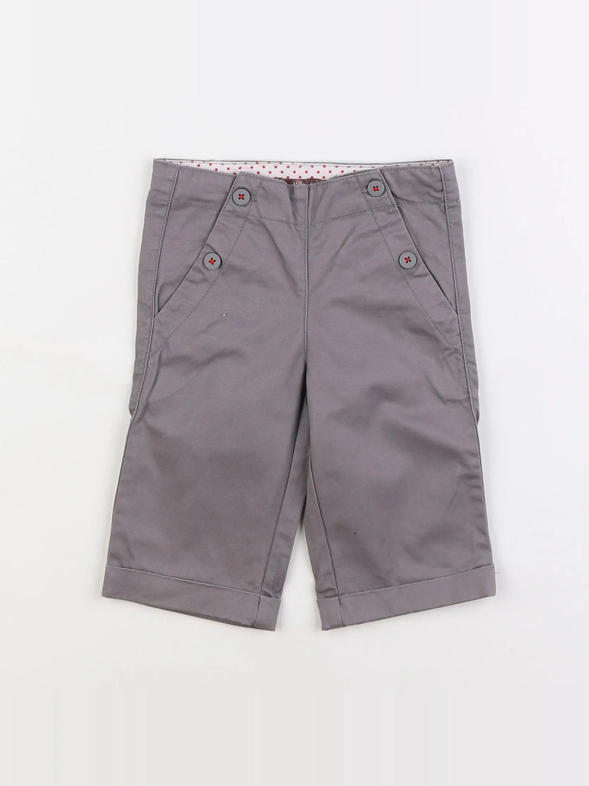 Boutchou - pantalon gris - 6 mois