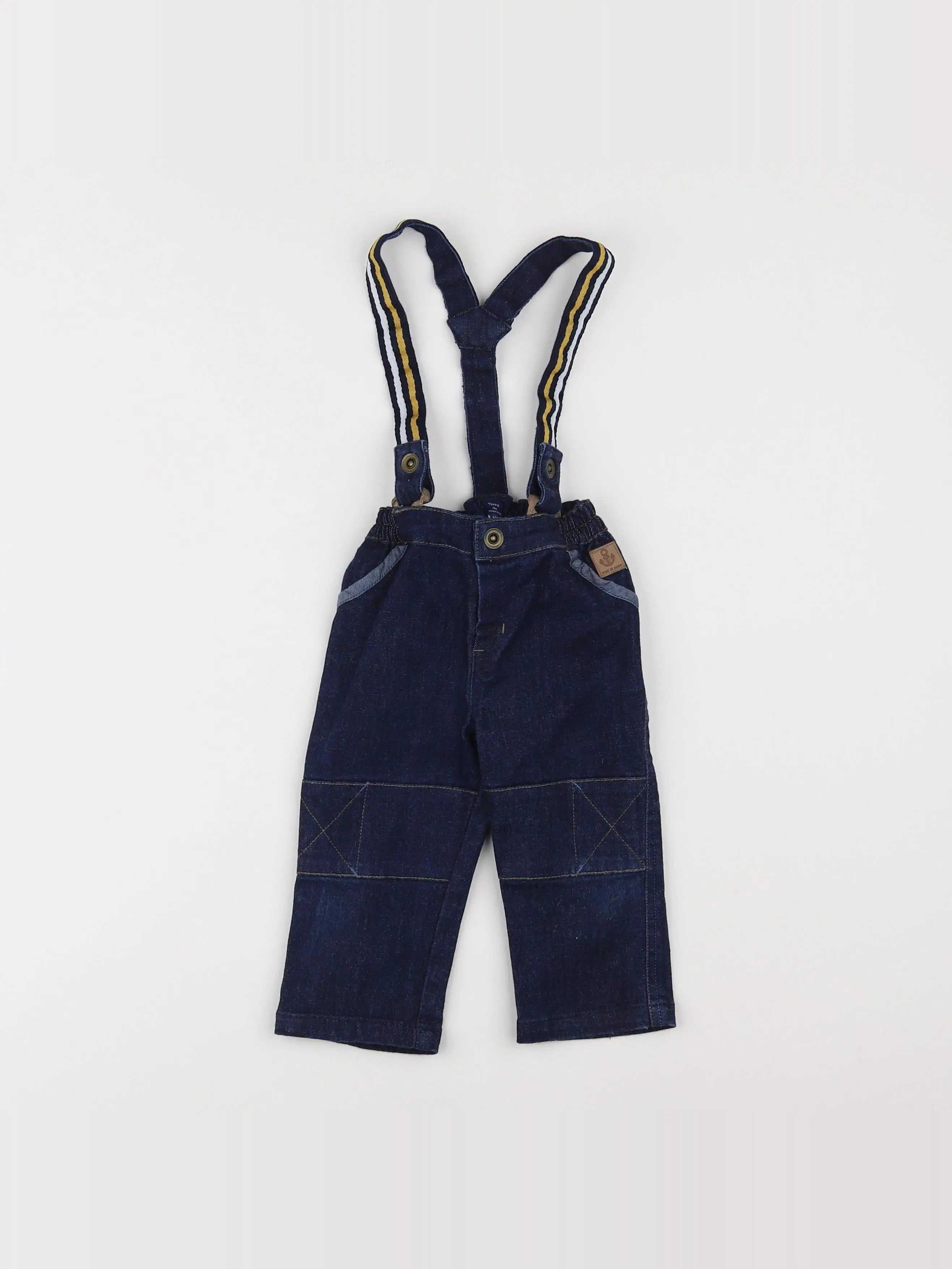 Terre de marins - pantalon bleu - 12 mois