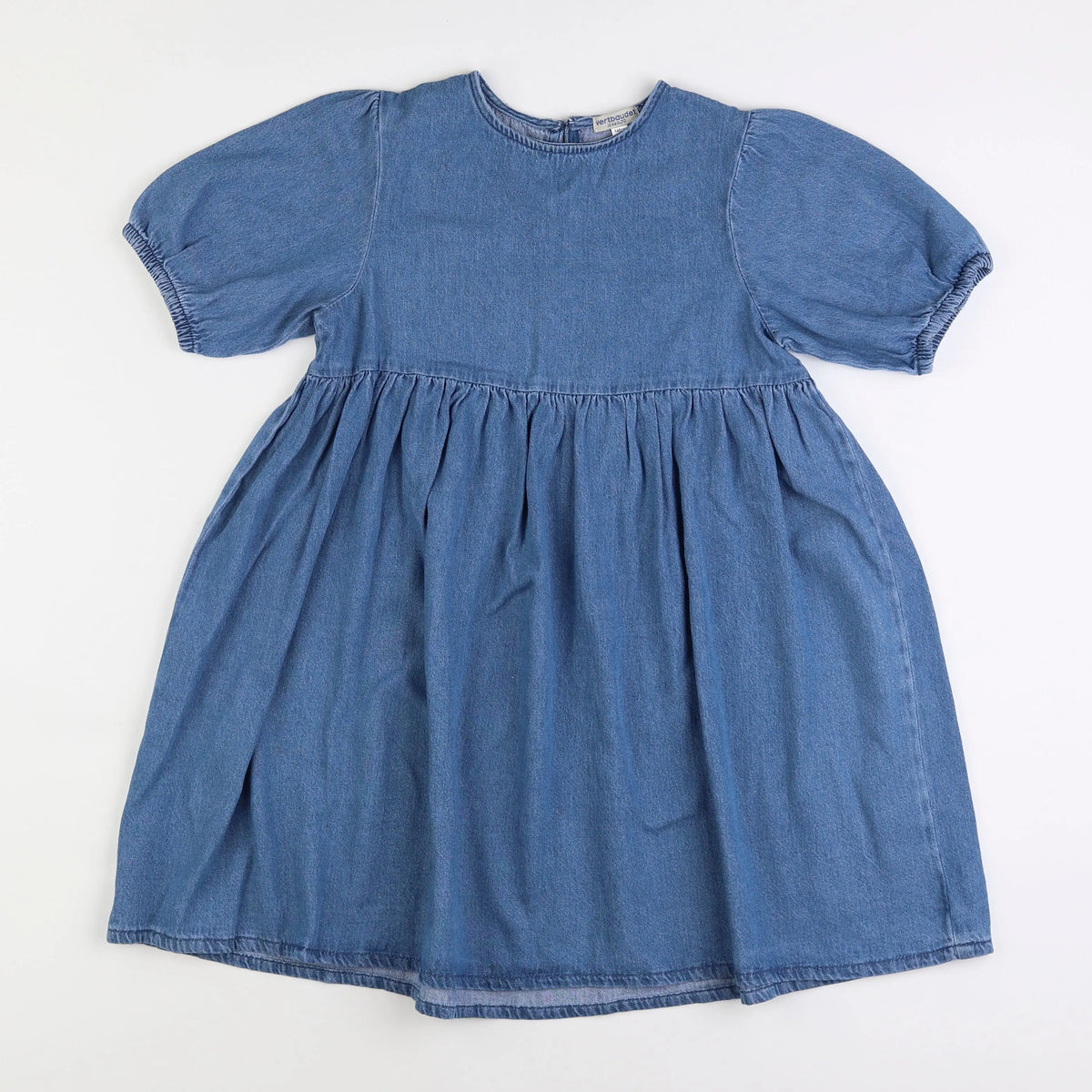 Vertbaudet - robe bleu - 10 ans
