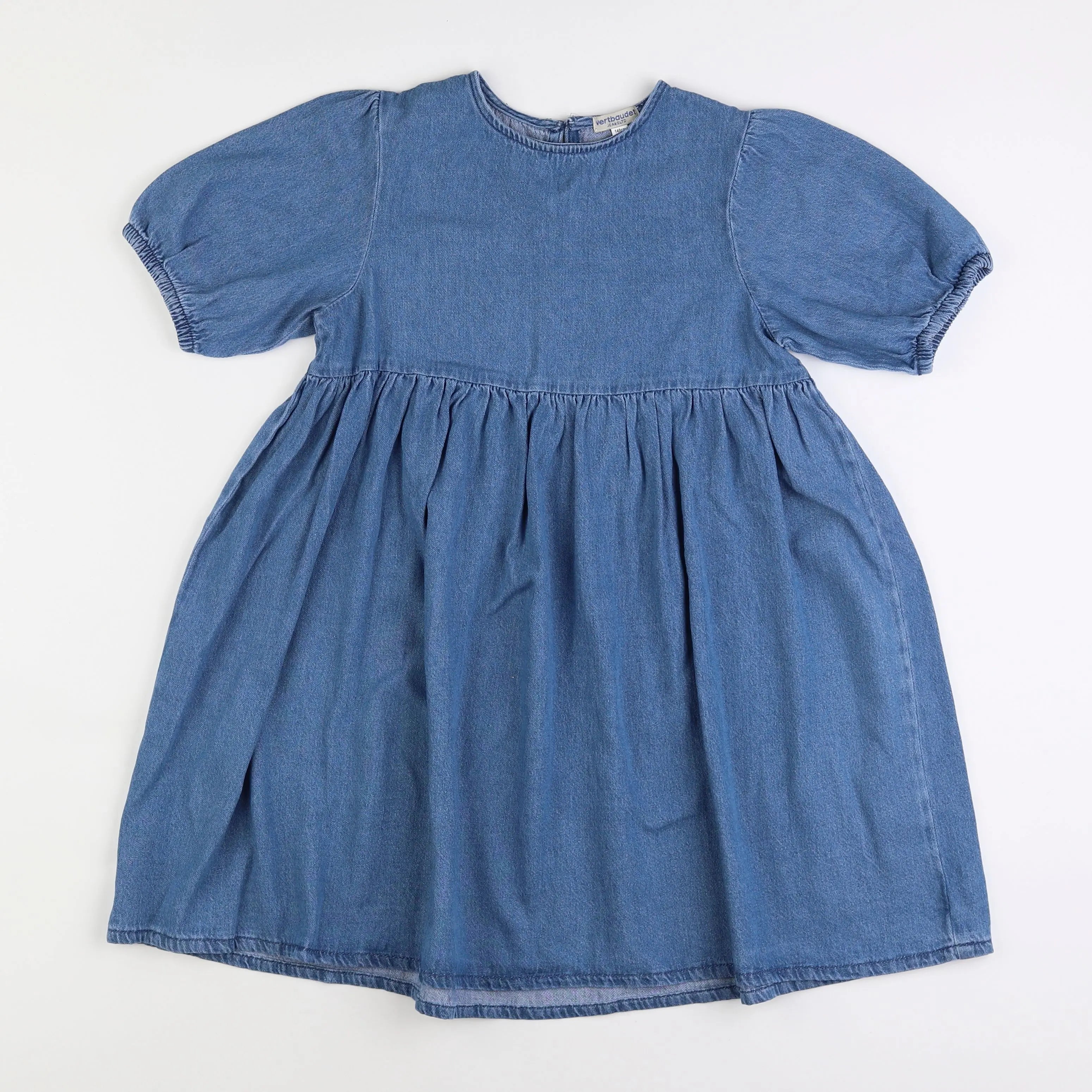 Vertbaudet - robe bleu - 10 ans
