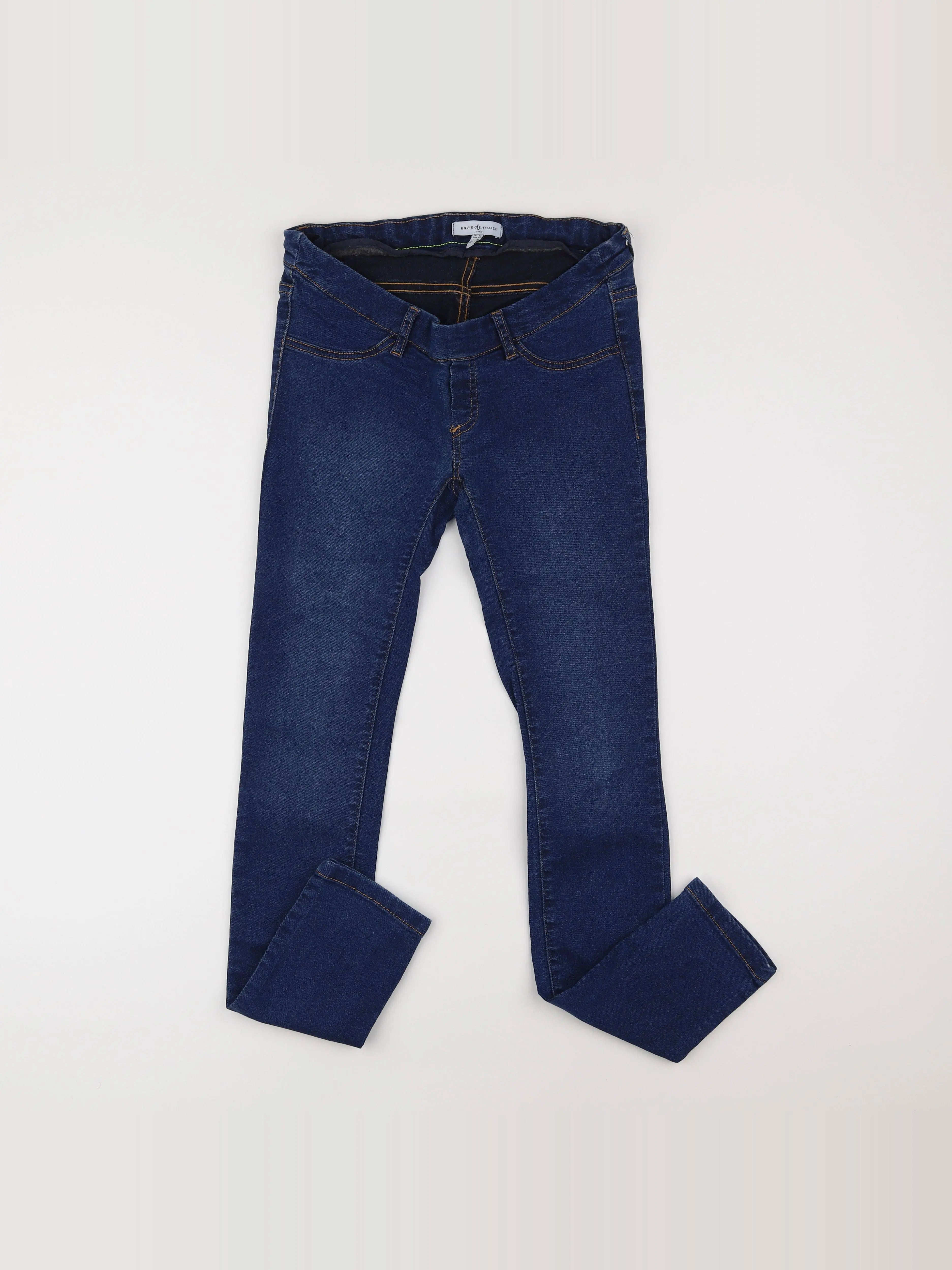 Envie de fraise - jean grossesse bleu - 36