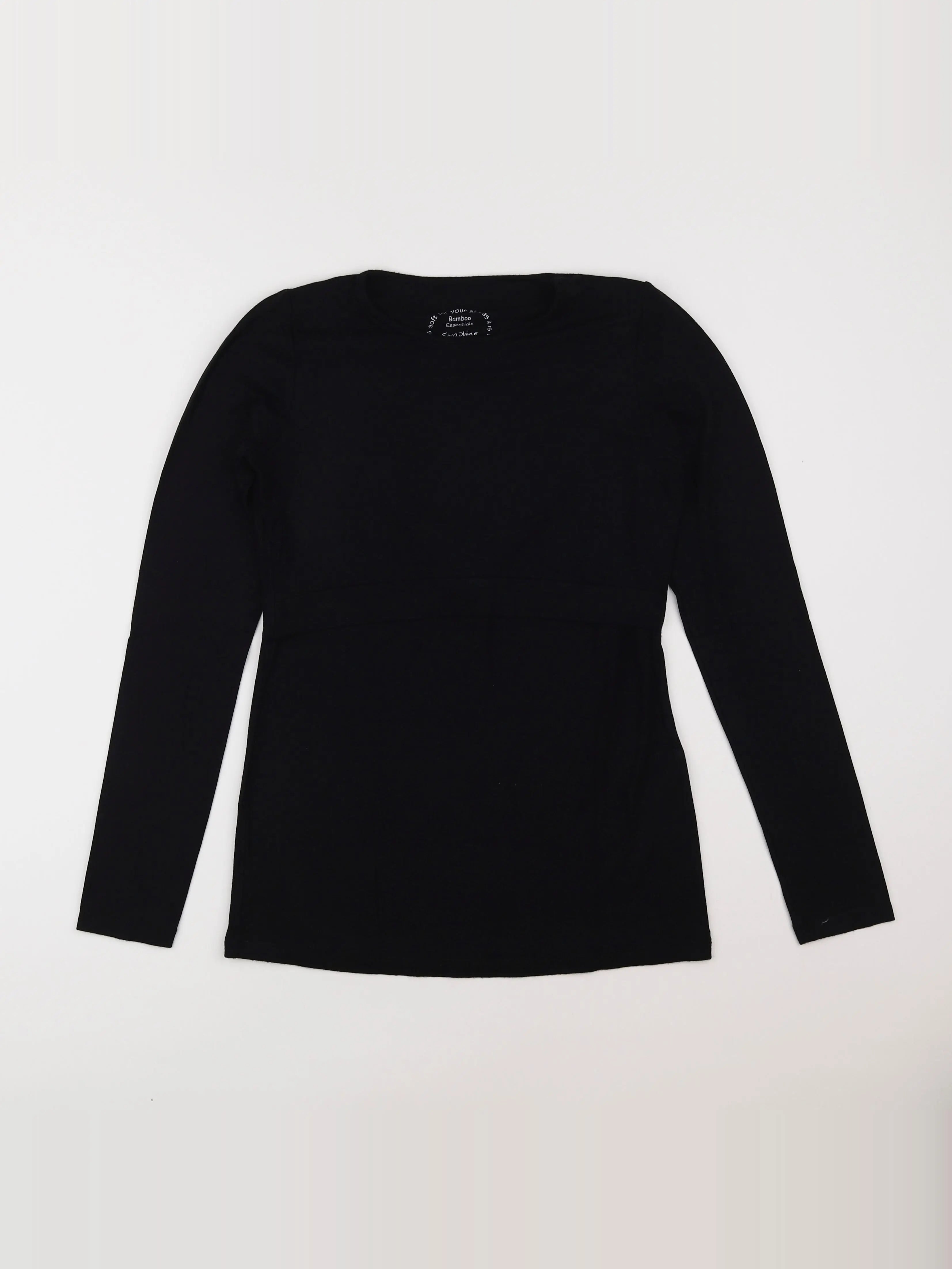 Seraphine - tee-shirt grossesse, allaitement noir - 34 à 36