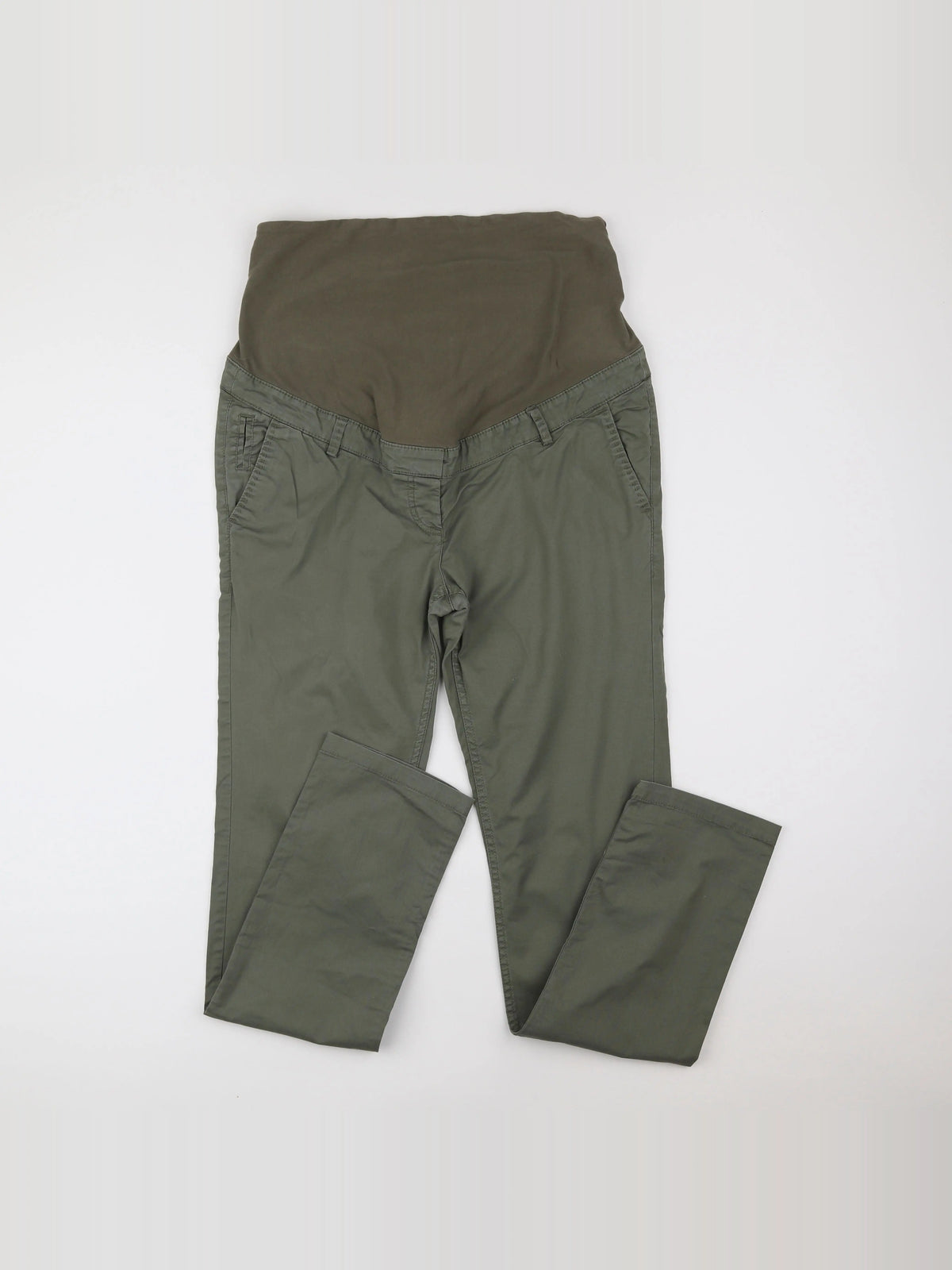 H&M - pantalon grossesse vert - 44