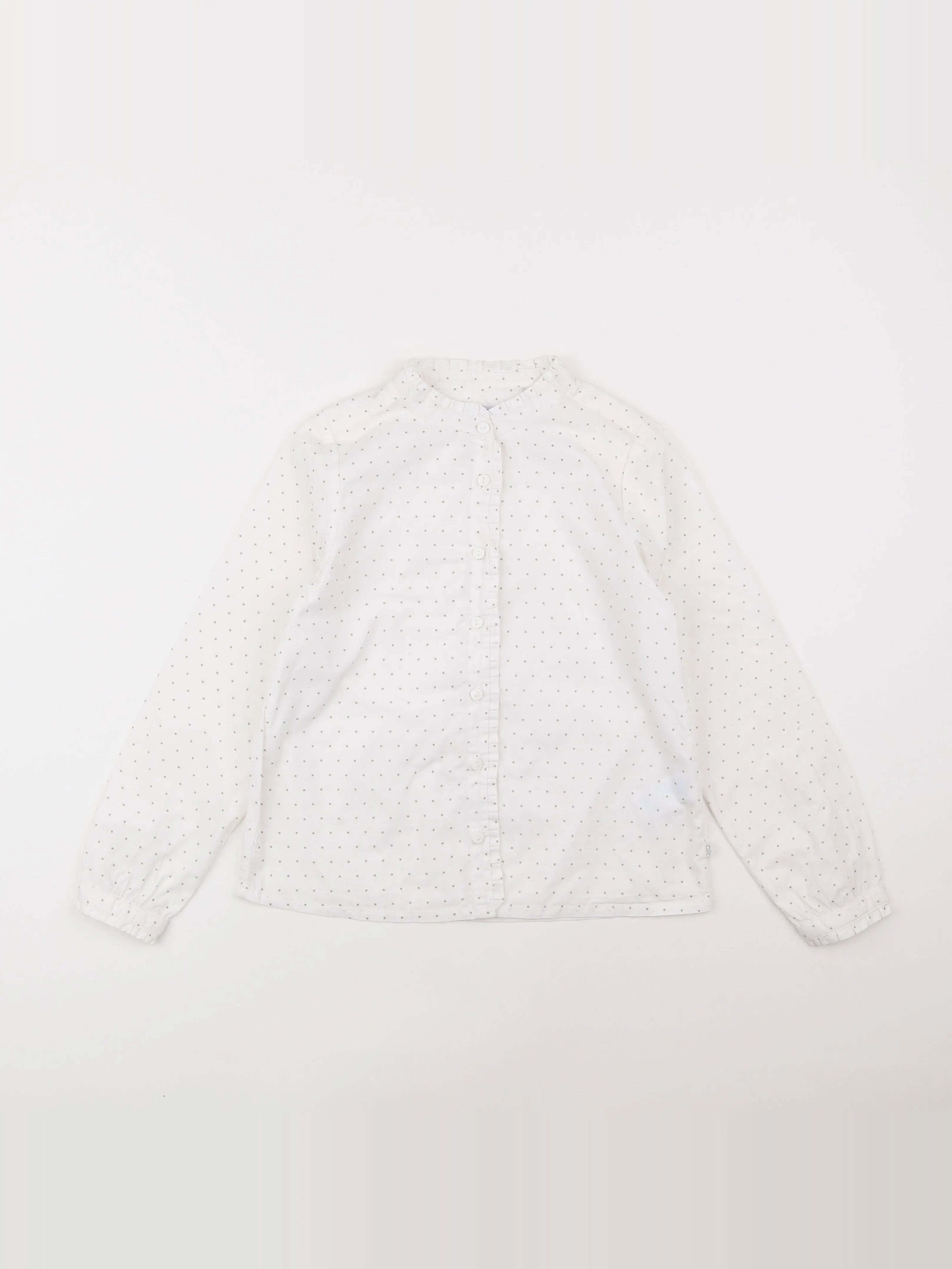 Okaidi - blouse blanc - 8 ans