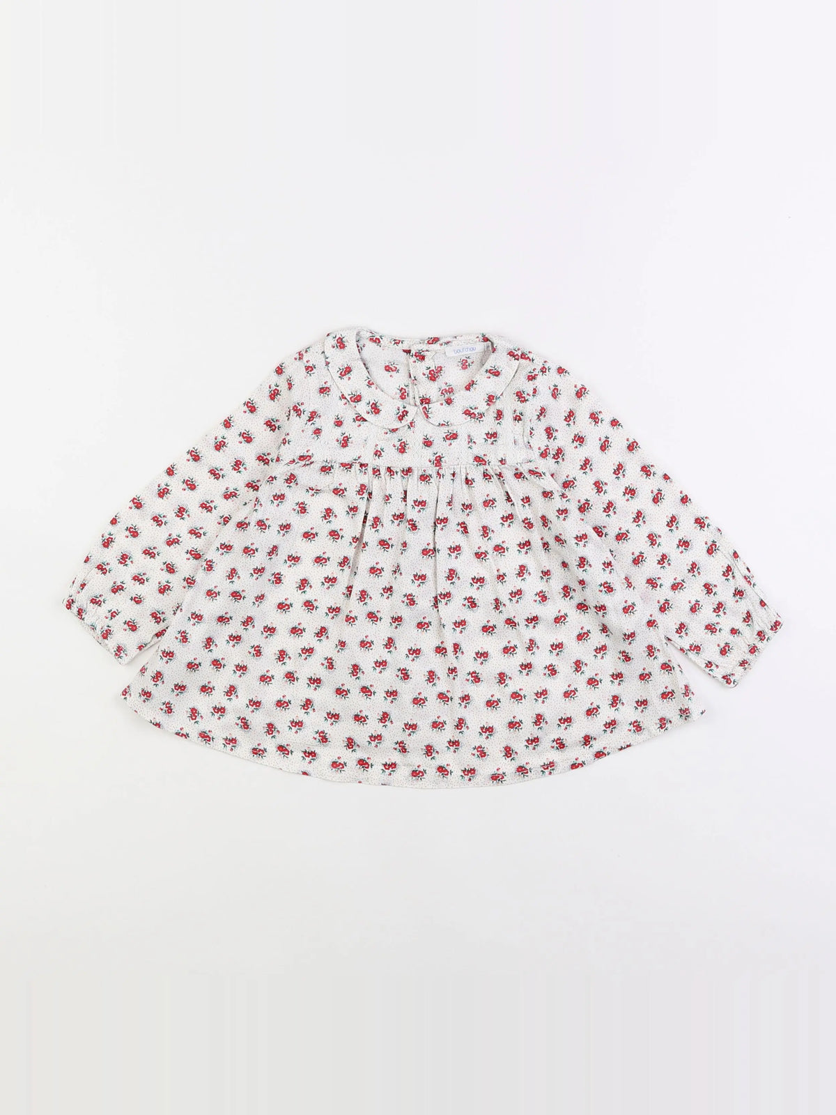 Boutchou - blouse blanc - 18 mois